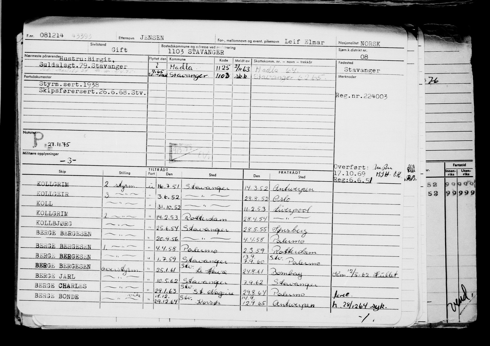 Direktoratet for sjømenn, AV/RA-S-3545/G/Gb/L0125: Hovedkort, 1914, p. 584