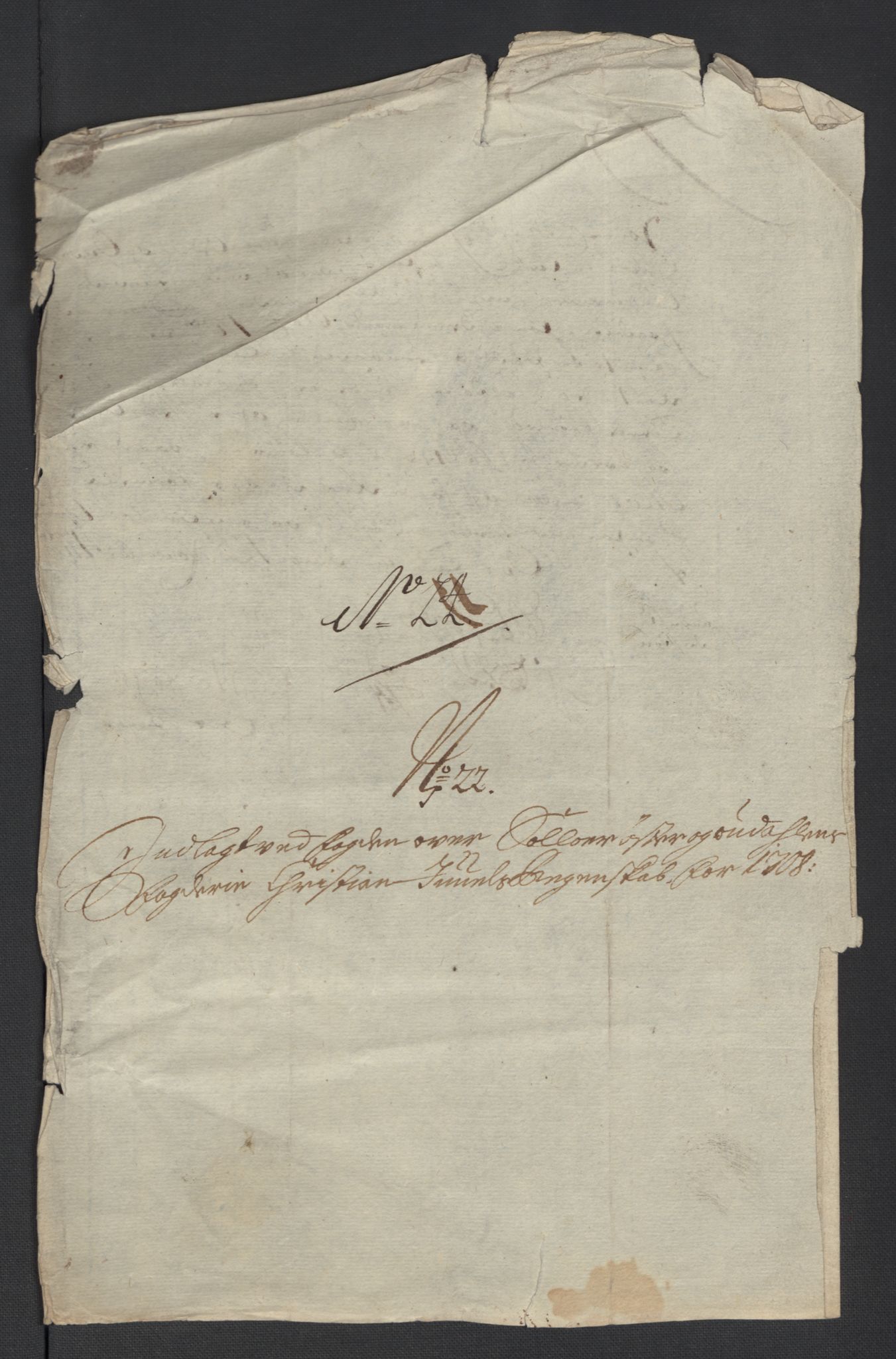 Rentekammeret inntil 1814, Reviderte regnskaper, Fogderegnskap, AV/RA-EA-4092/R13/L0845: Fogderegnskap Solør, Odal og Østerdal, 1708, p. 265