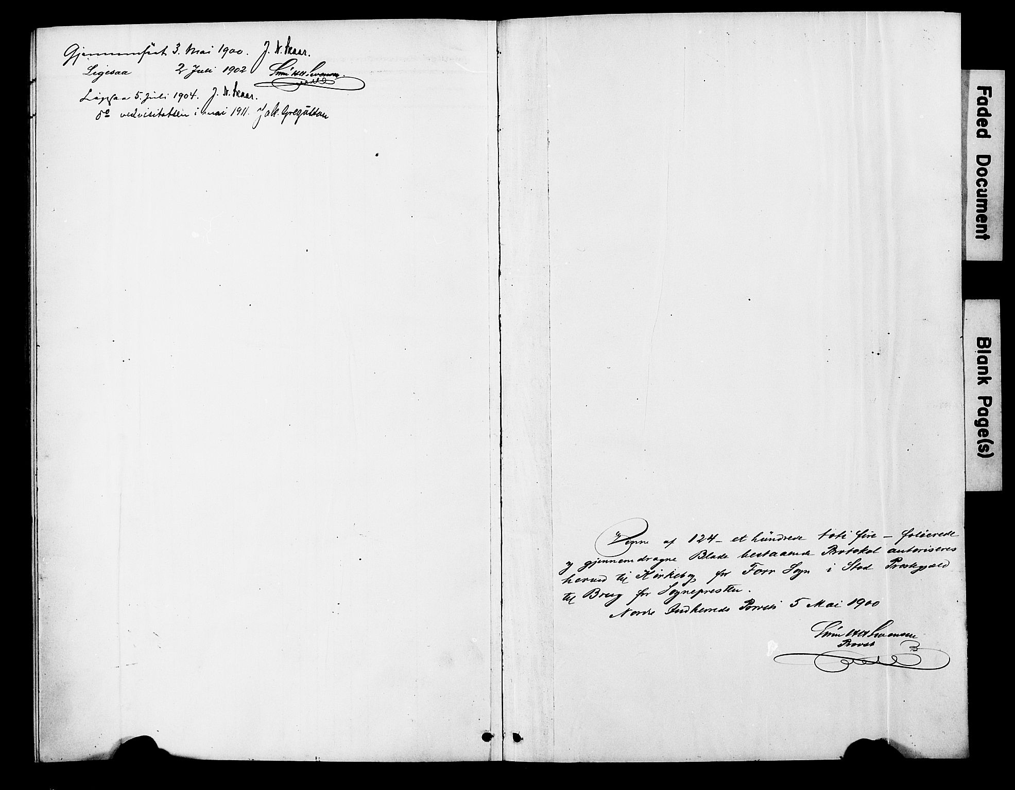 Ministerialprotokoller, klokkerbøker og fødselsregistre - Nord-Trøndelag, SAT/A-1458/746/L0452: Parish register (official) no. 746A09, 1900-1908
