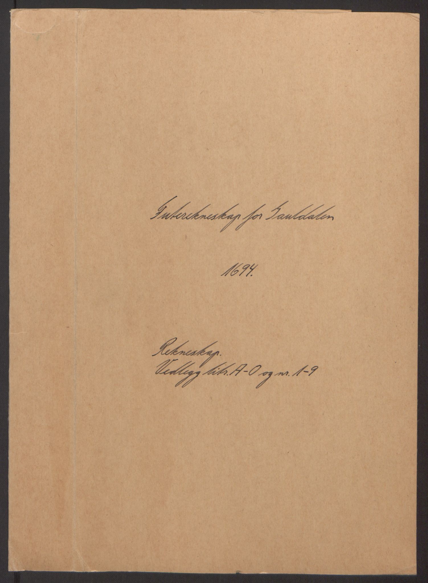 Rentekammeret inntil 1814, Reviderte regnskaper, Fogderegnskap, RA/EA-4092/R60/L3944: Fogderegnskap Orkdal og Gauldal, 1694, p. 205