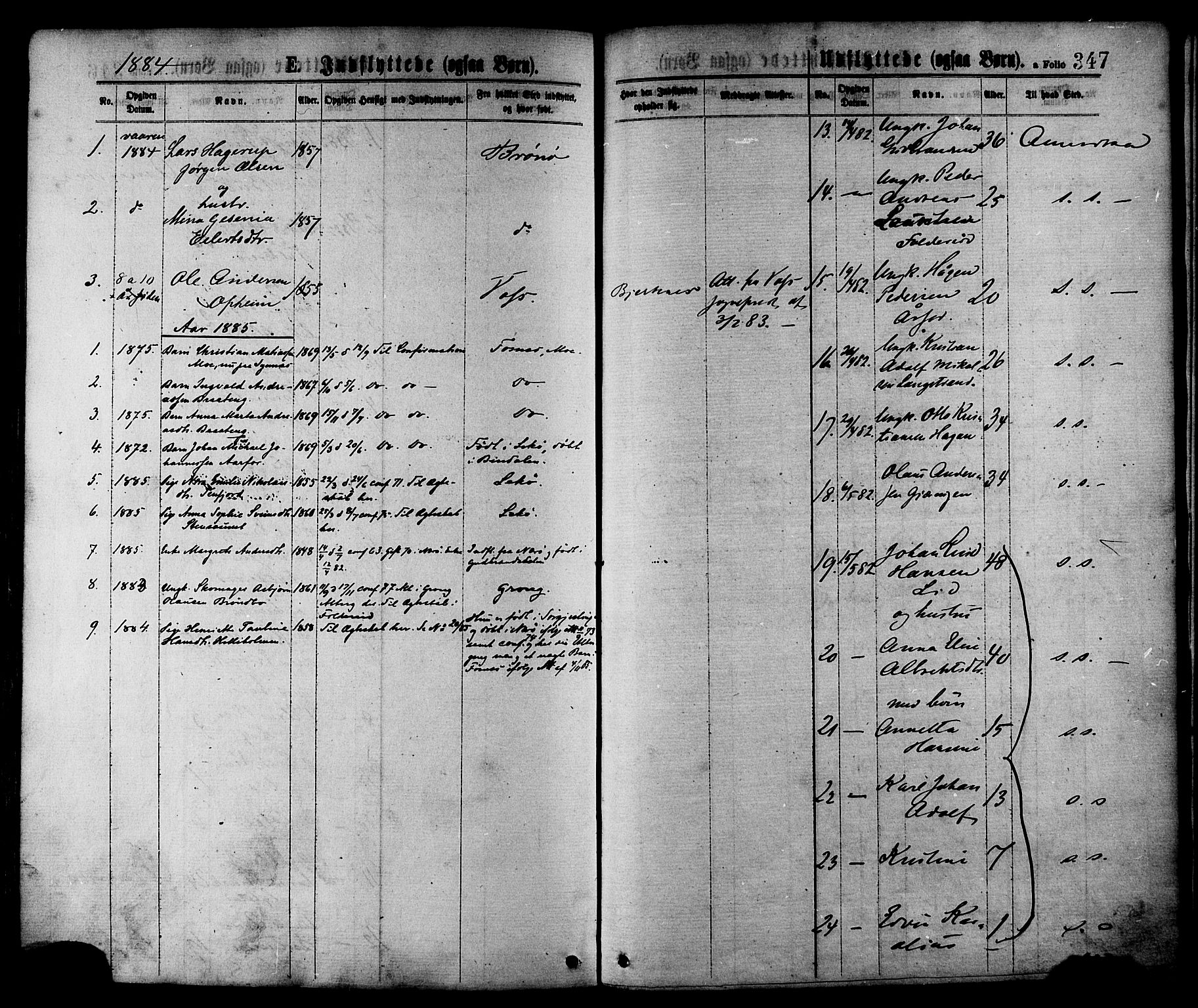 Ministerialprotokoller, klokkerbøker og fødselsregistre - Nord-Trøndelag, SAT/A-1458/780/L0642: Parish register (official) no. 780A07 /1, 1874-1885, p. 347