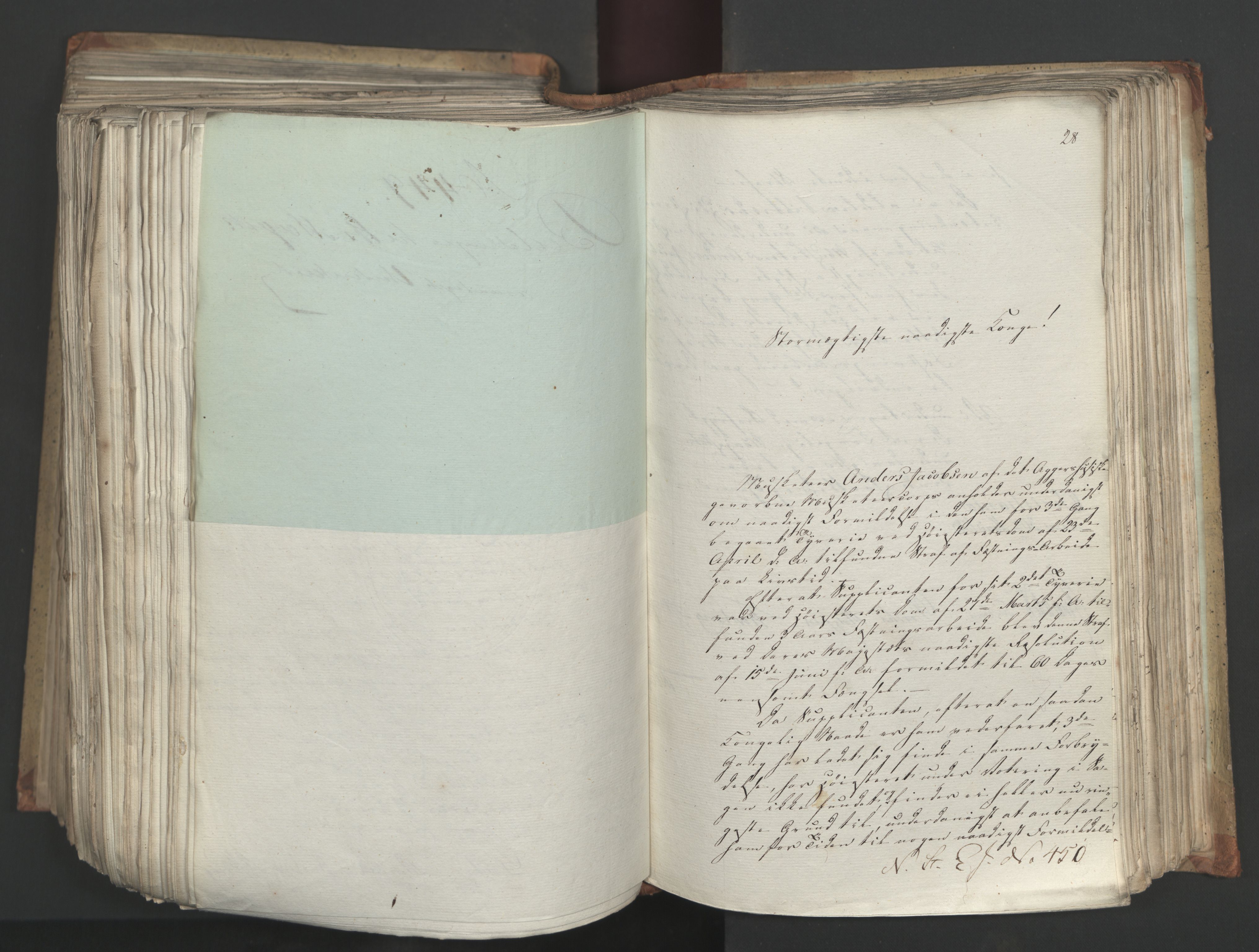 Statsrådsavdelingen i Stockholm, AV/RA-S-1003/D/Da/L0034: Regjeringsinnstillinger nr. 275-540, 1823, p. 486