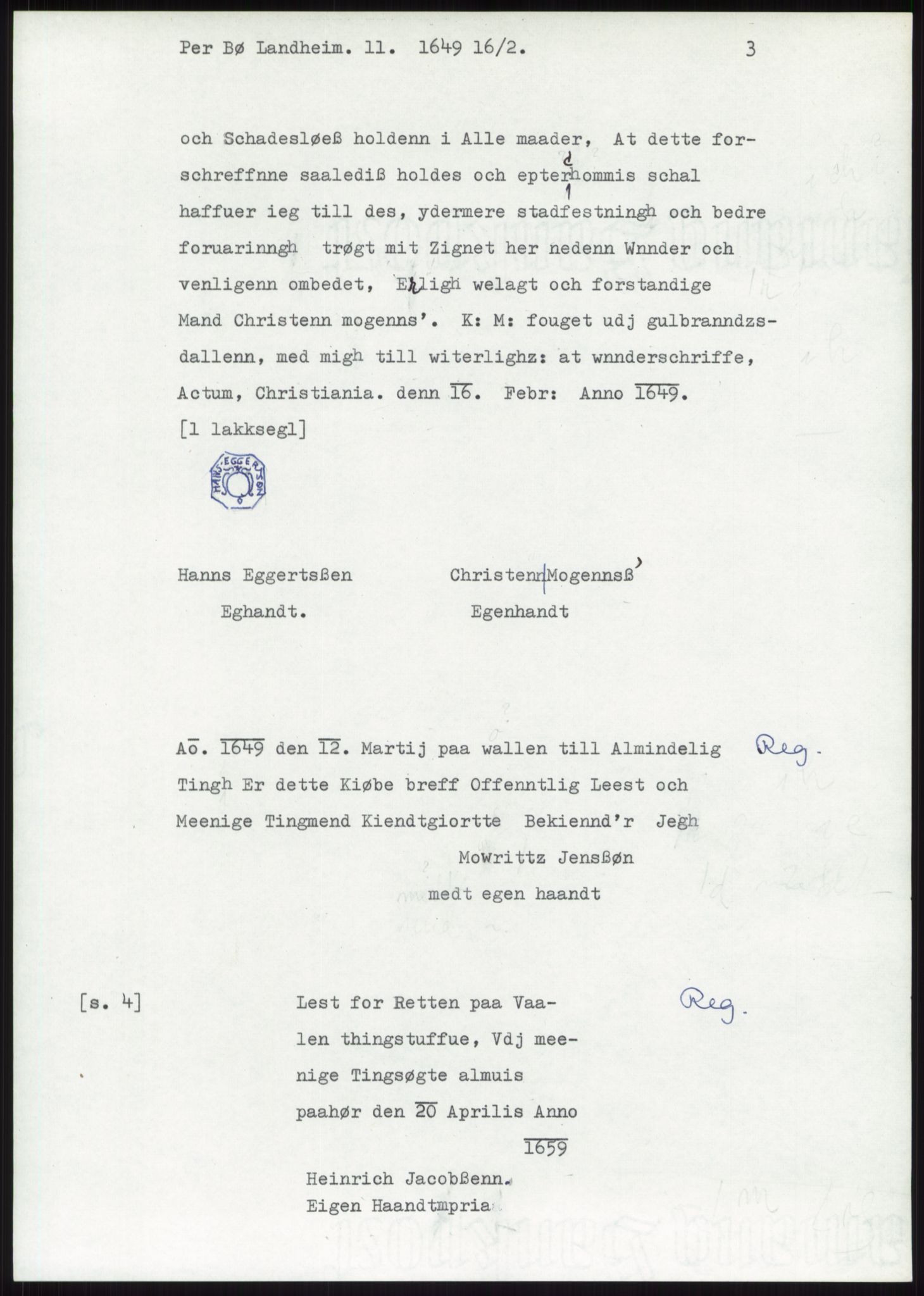 Samlinger til kildeutgivelse, Diplomavskriftsamlingen, RA/EA-4053/H/Ha, p. 3044