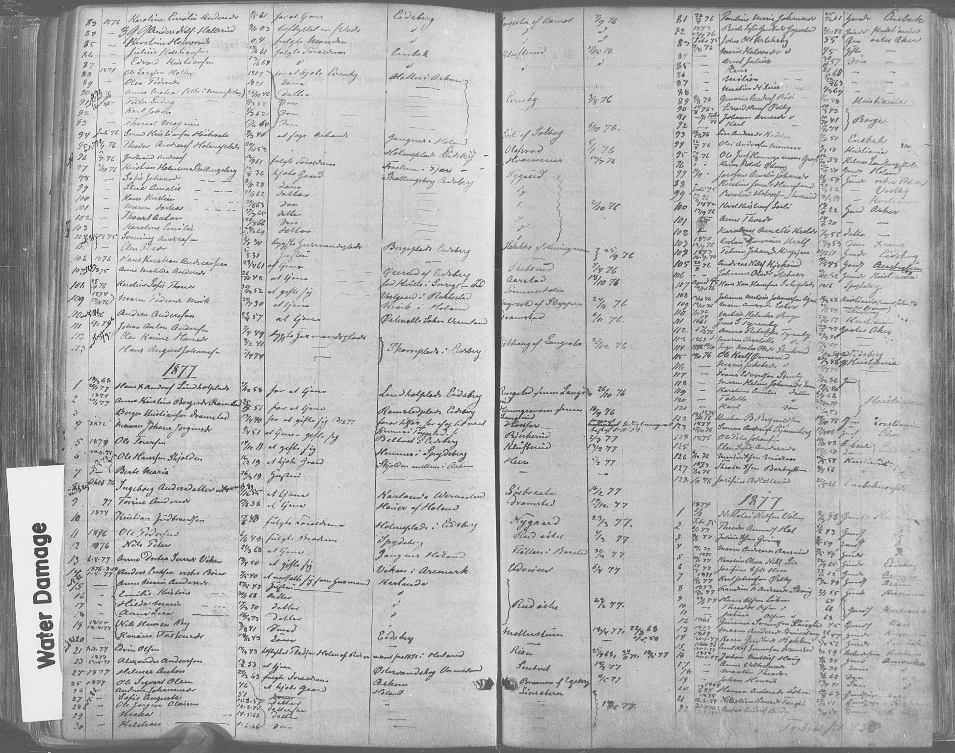 Trøgstad prestekontor Kirkebøker, SAO/A-10925/F/Fa/L0009: Parish register (official) no. I 9, 1865-1877, p. 399