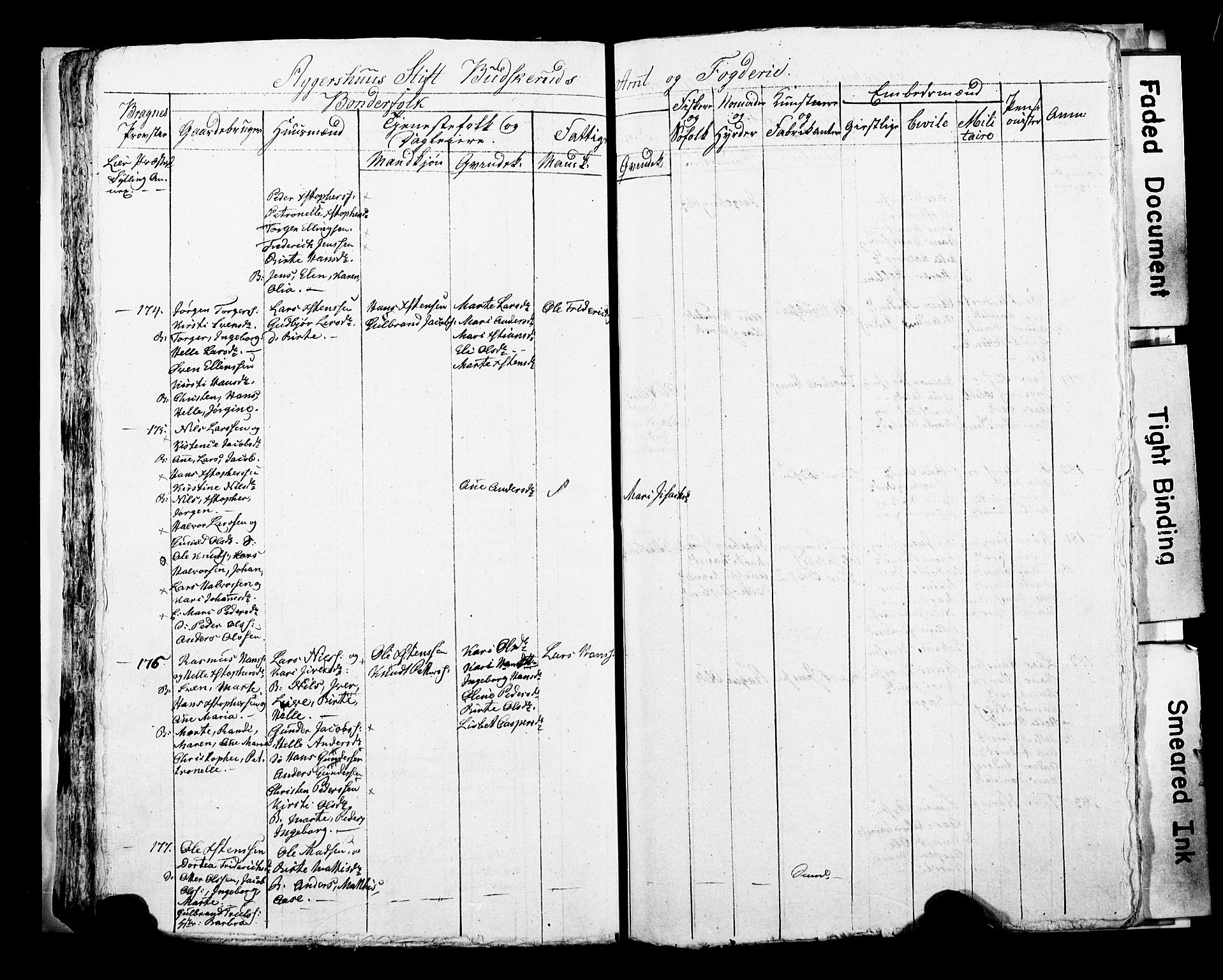 SAKO, 1815 Census for Lier parish, 1815, p. 56