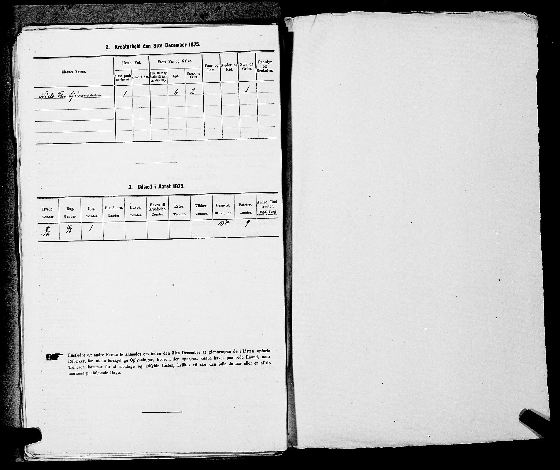 SAKO, 1875 census for 0816P Sannidal, 1875, p. 1311