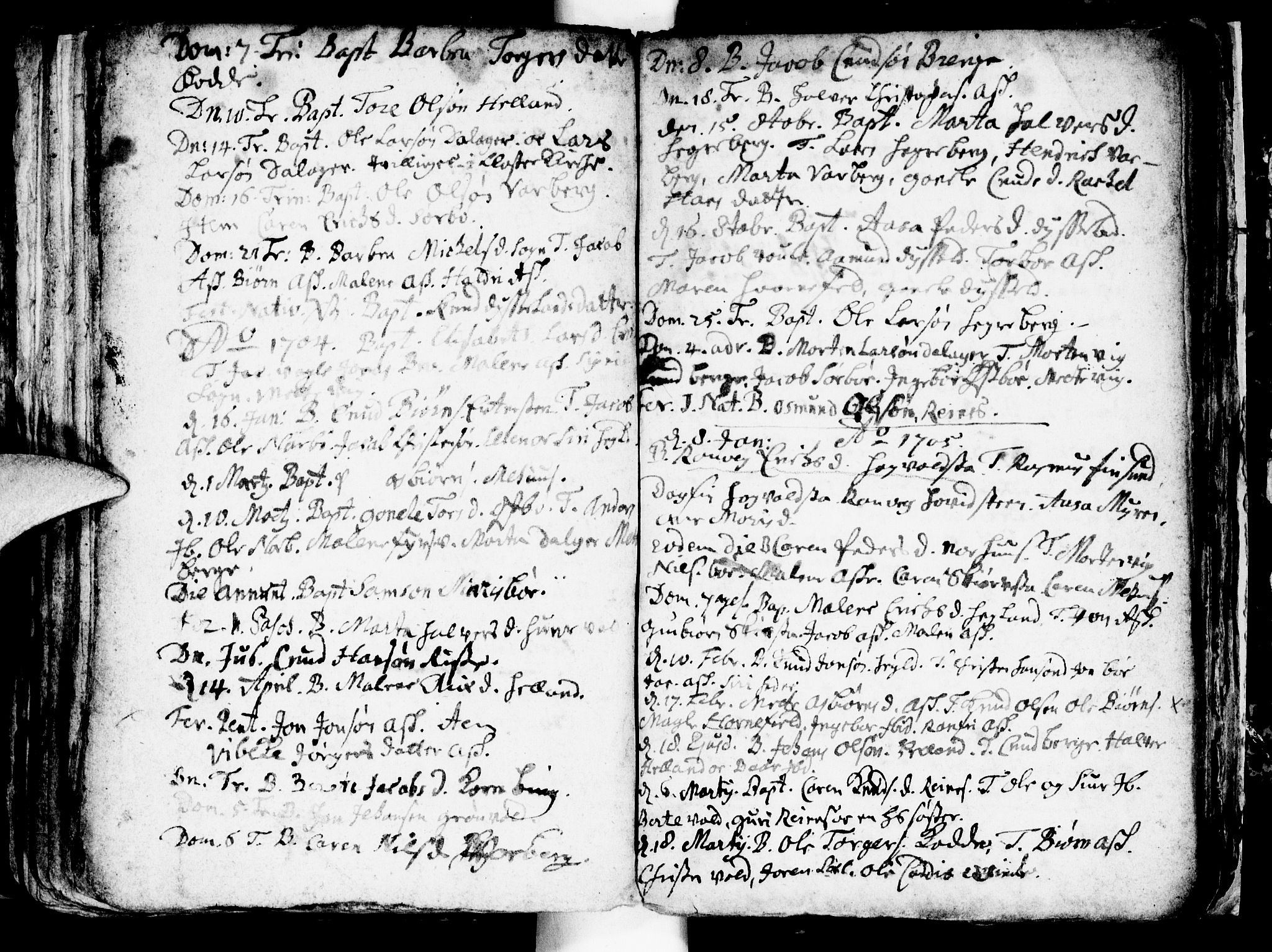 Rennesøy sokneprestkontor, SAST/A -101827/H/Ha/Haa/L0001: Parish register (official) no. A 1, 1668-1737