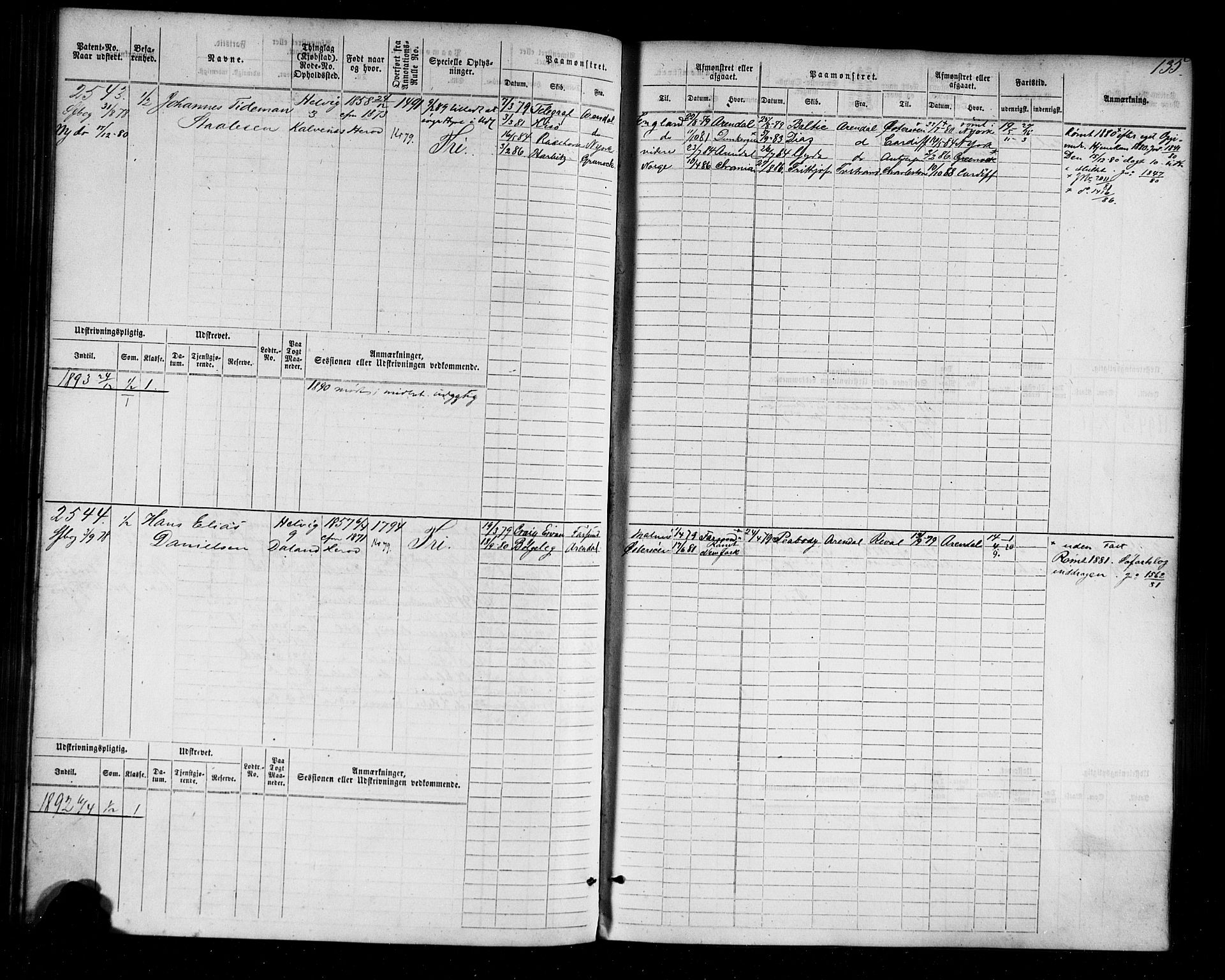 Farsund mønstringskrets, AV/SAK-2031-0017/F/Fb/L0004: Hovedrulle nr 2275-3040, M-7, 1875-1915, p. 137