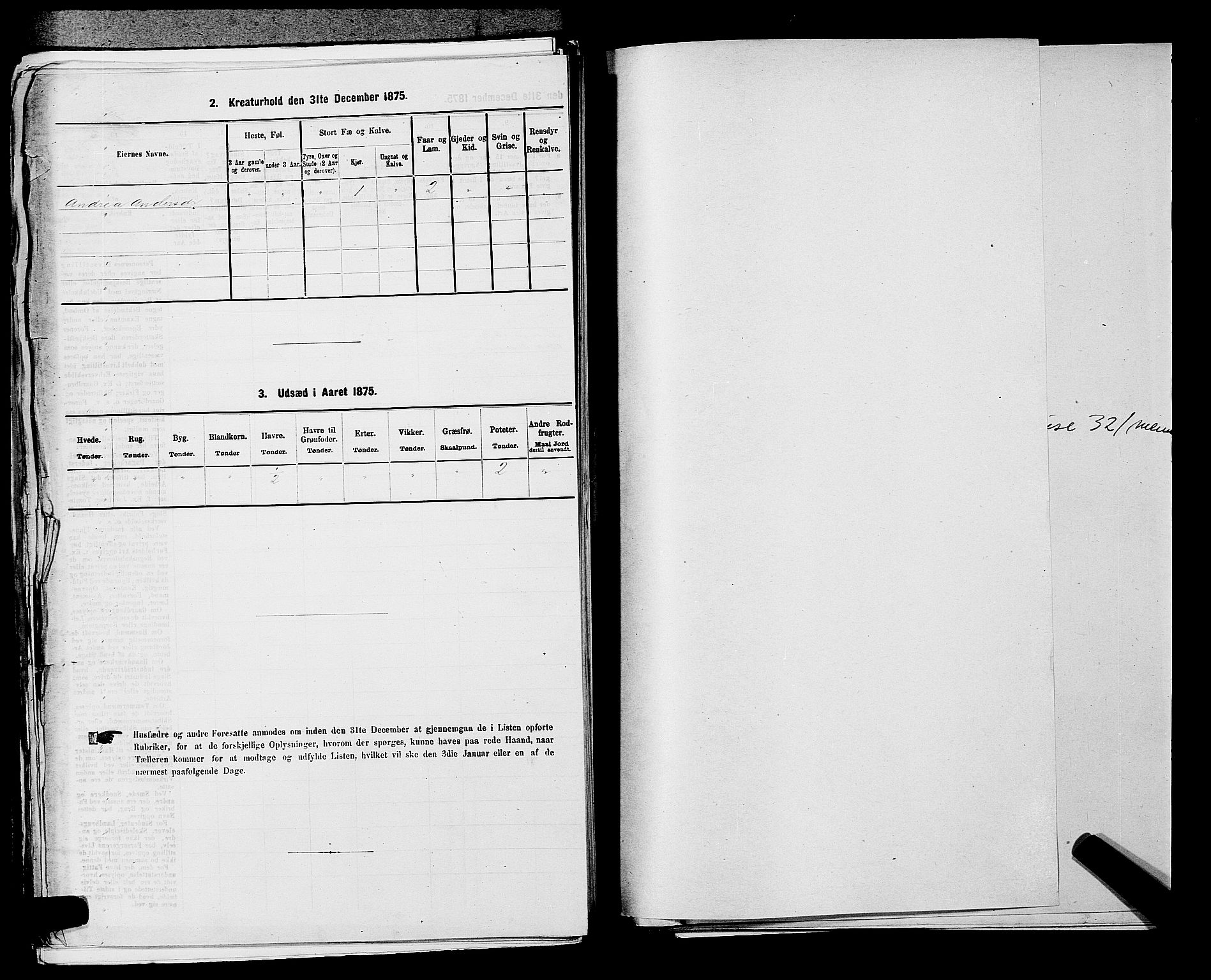 SAKO, 1875 census for 0814L Bamble/Bamble, 1875, p. 262