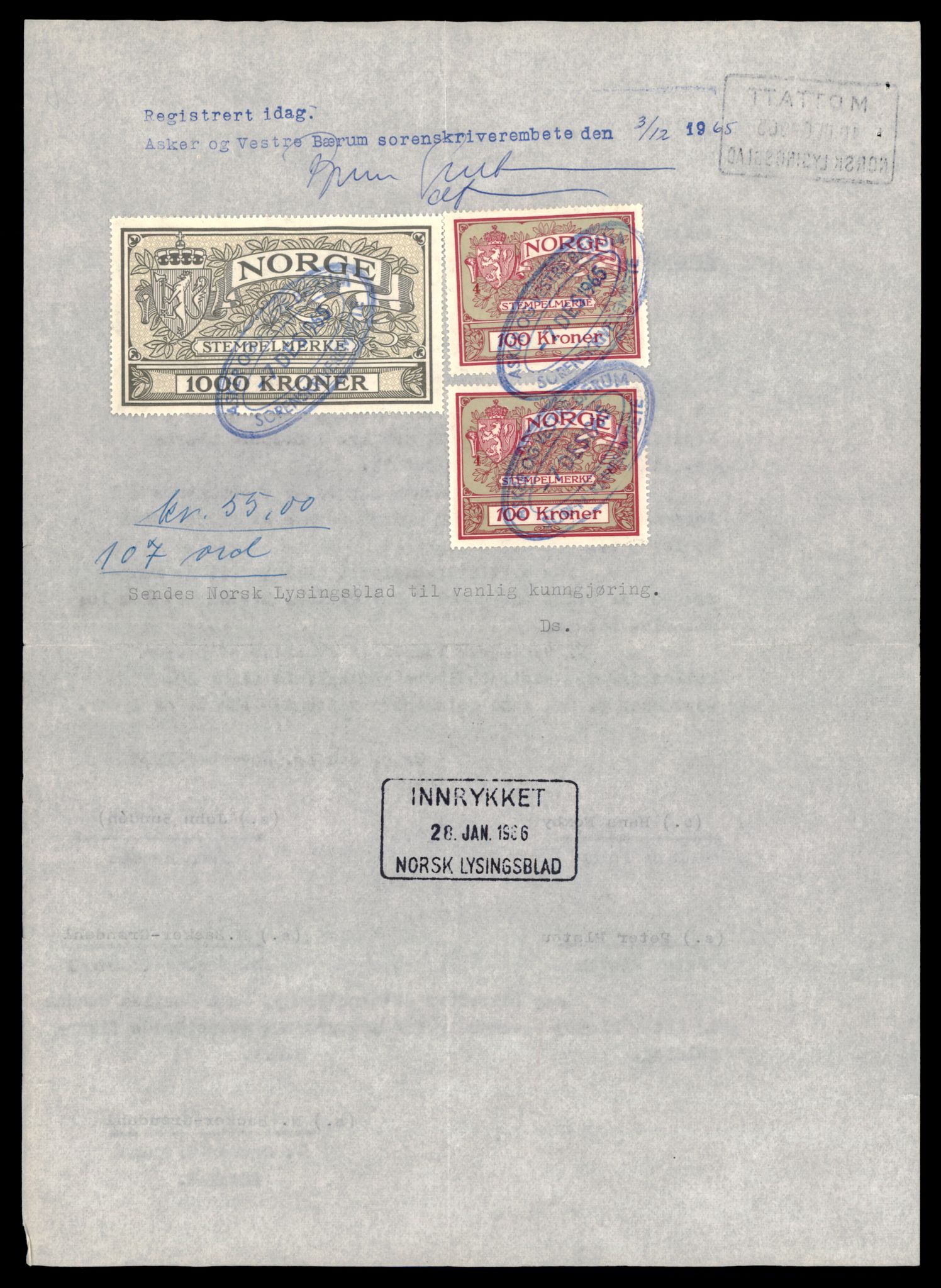 Asker og Bærum tingrett, AV/SAT-A-10379/K/Kb/Kba/L0045: Aksjeselskap Asker, U - Ø, 1890-1989, p. 2