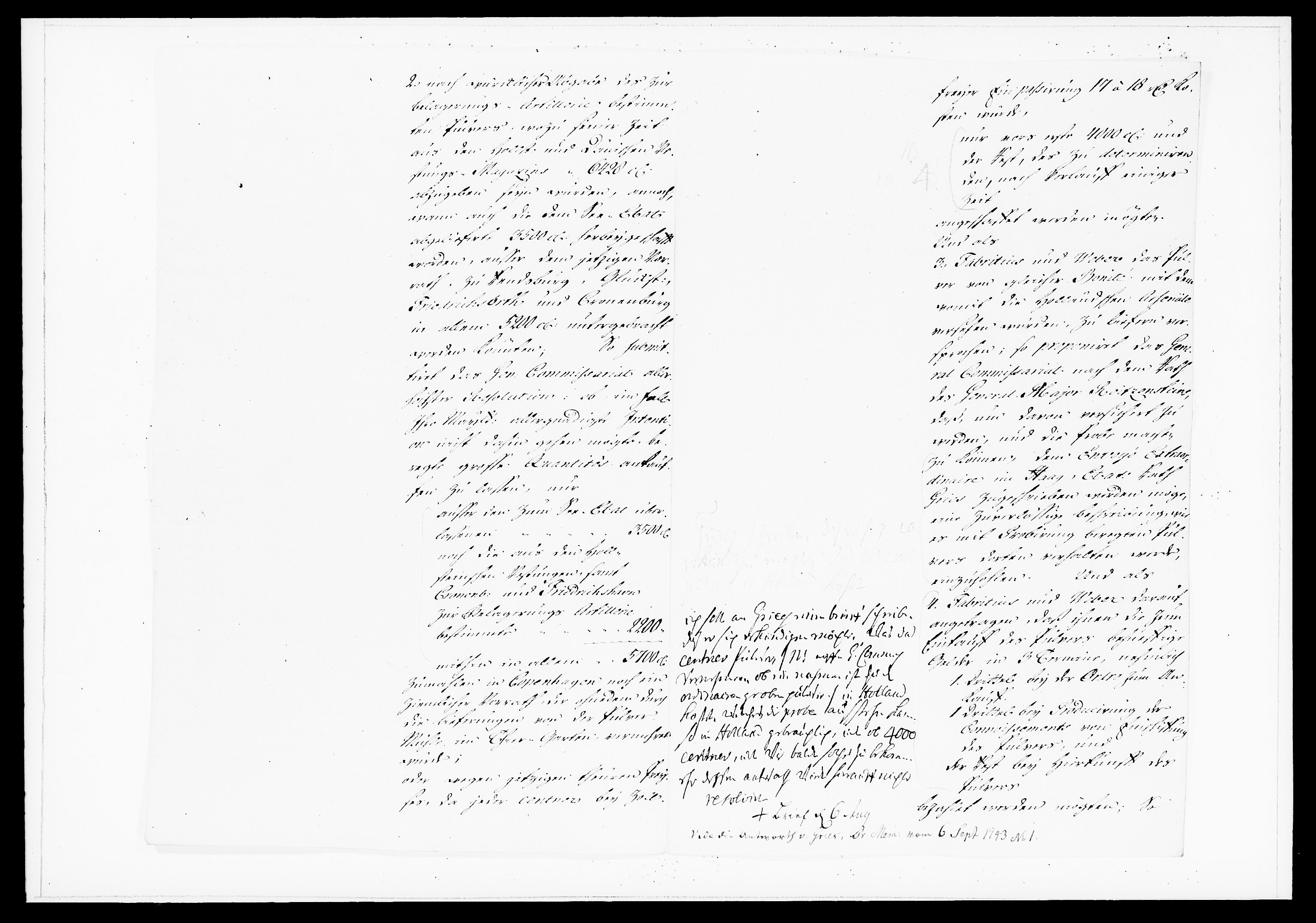 Krigskollegiet, Krigskancelliet, DRA/A-0006/-/1176-1181: Refererede sager, 1743, p. 320