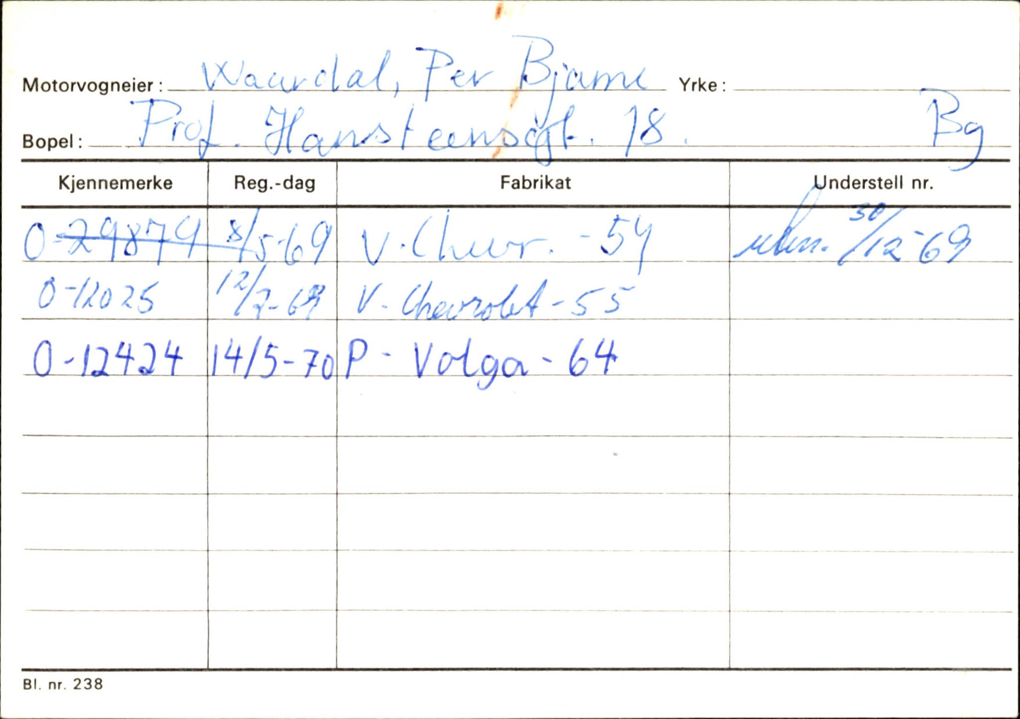 Statens vegvesen, Hordaland vegkontor, AV/SAB-A-5201/2/Hb/L0037: O-eierkort W-P, 1920-1971, p. 902