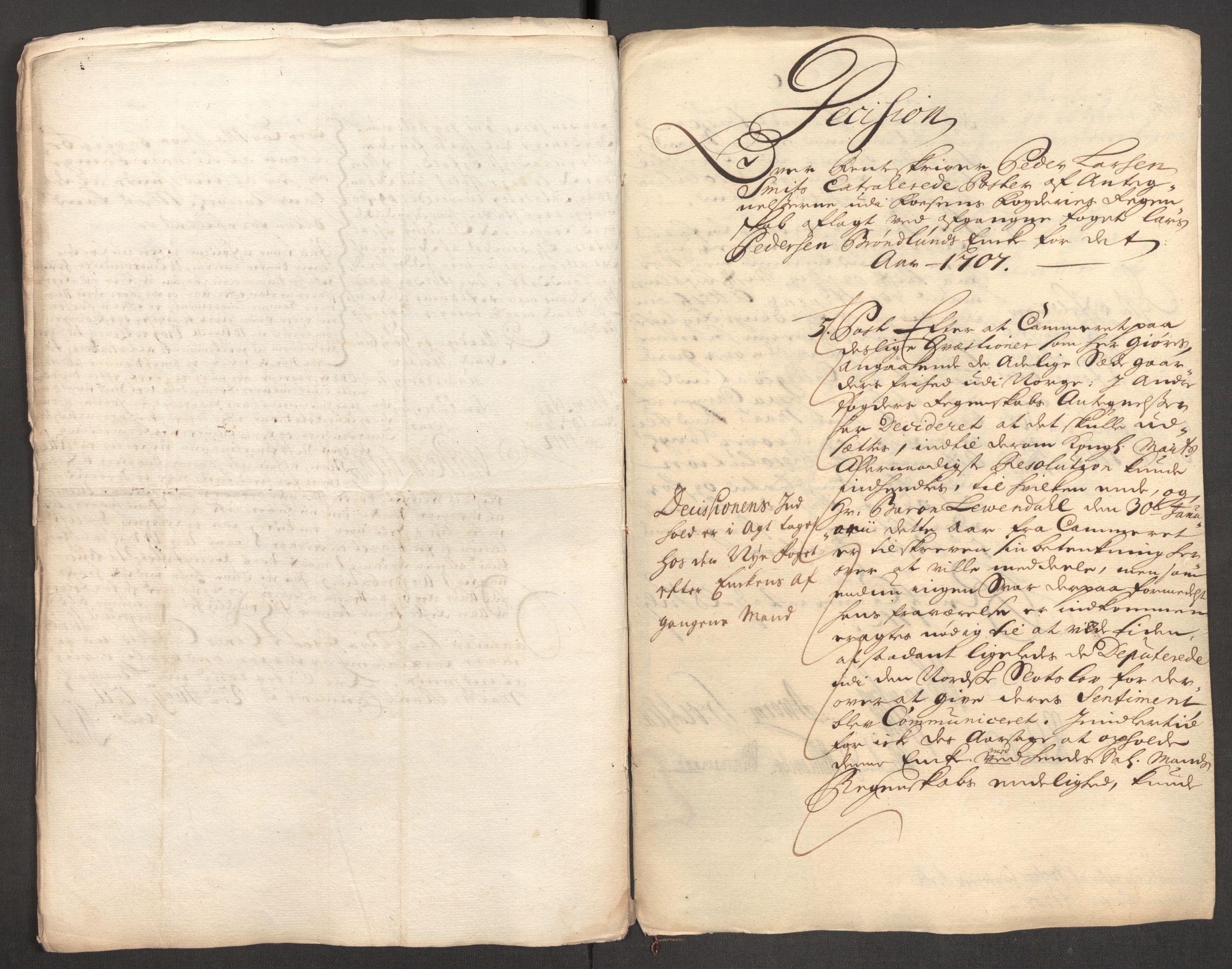 Rentekammeret inntil 1814, Reviderte regnskaper, Fogderegnskap, RA/EA-4092/R57/L3857: Fogderegnskap Fosen, 1706-1707, p. 494