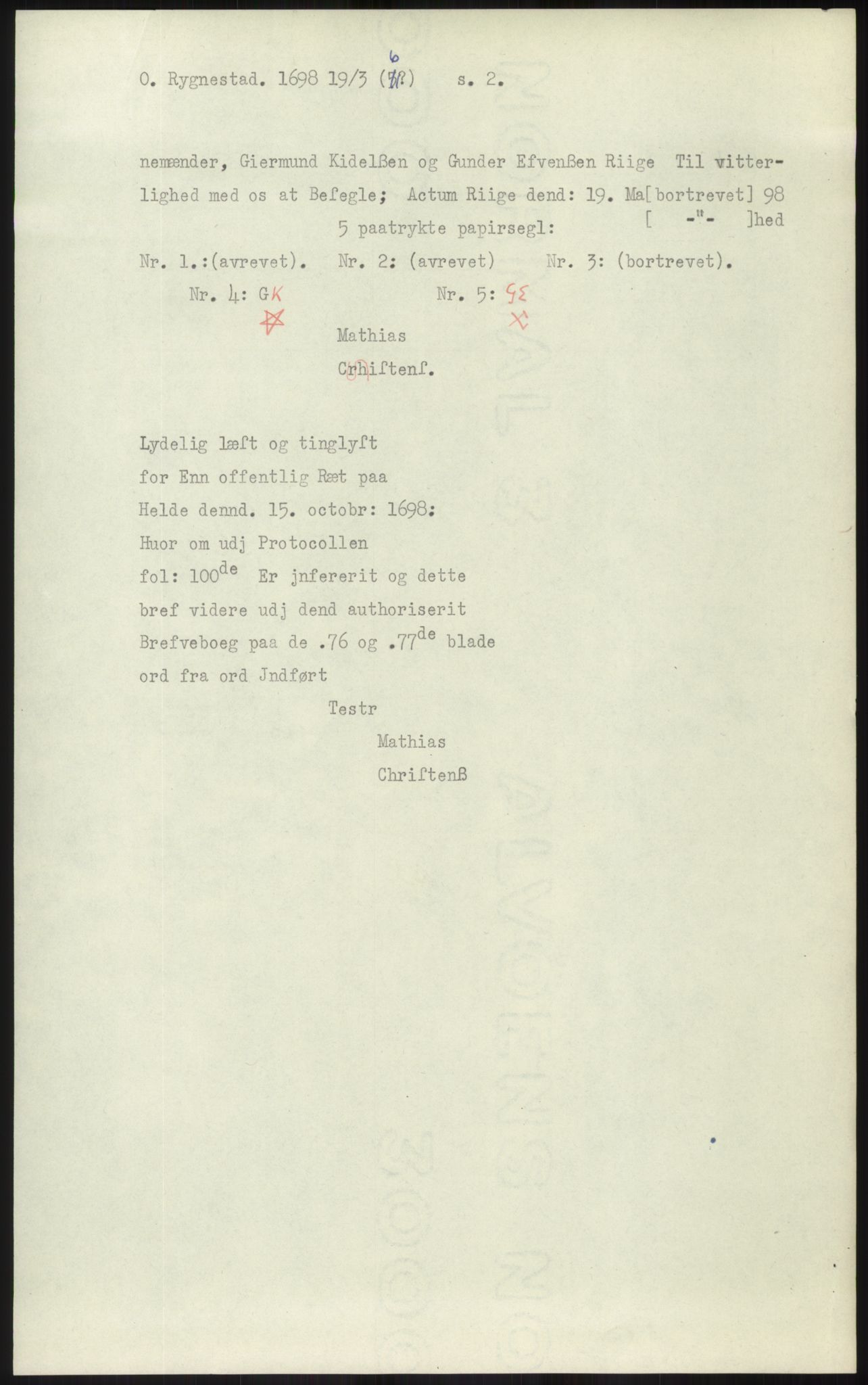 Samlinger til kildeutgivelse, Diplomavskriftsamlingen, AV/RA-EA-4053/H/Ha, p. 1710