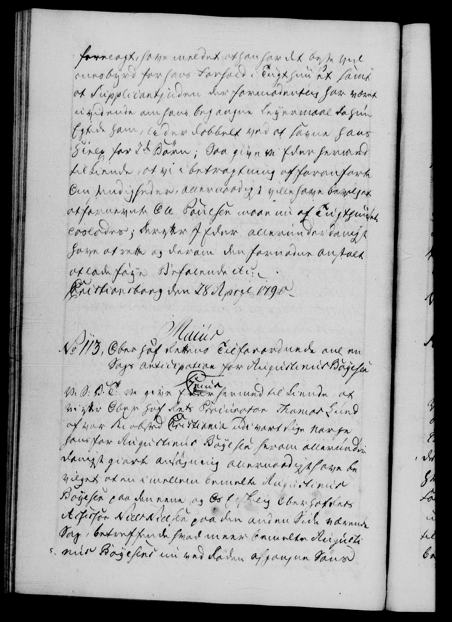 Danske Kanselli 1572-1799, RA/EA-3023/F/Fc/Fca/Fcab/L0044: Norske tegnelser, 1787-1791, p. 584b