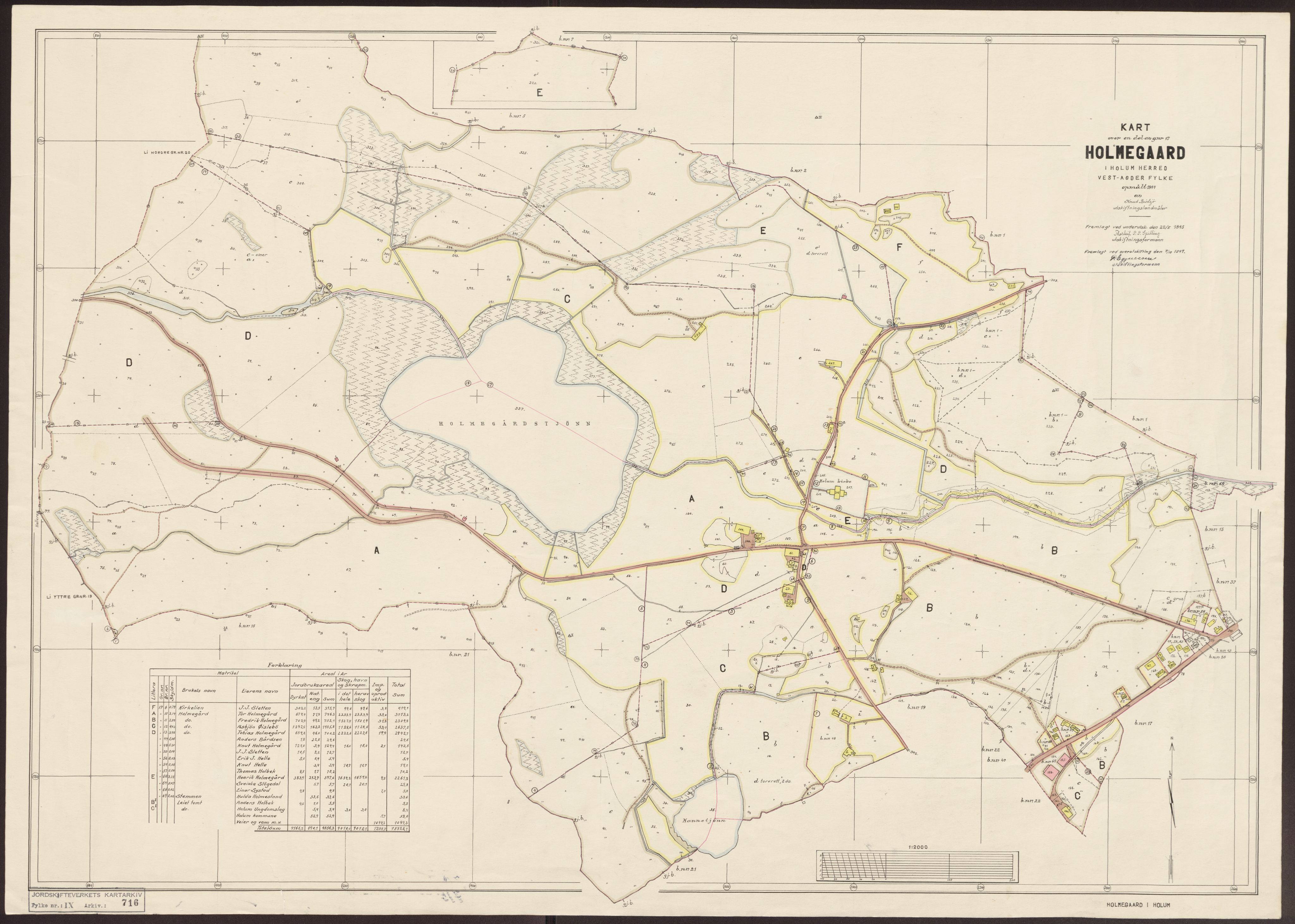 Jordskifteverkets kartarkiv, RA/S-3929/T, 1859-1988, p. 884