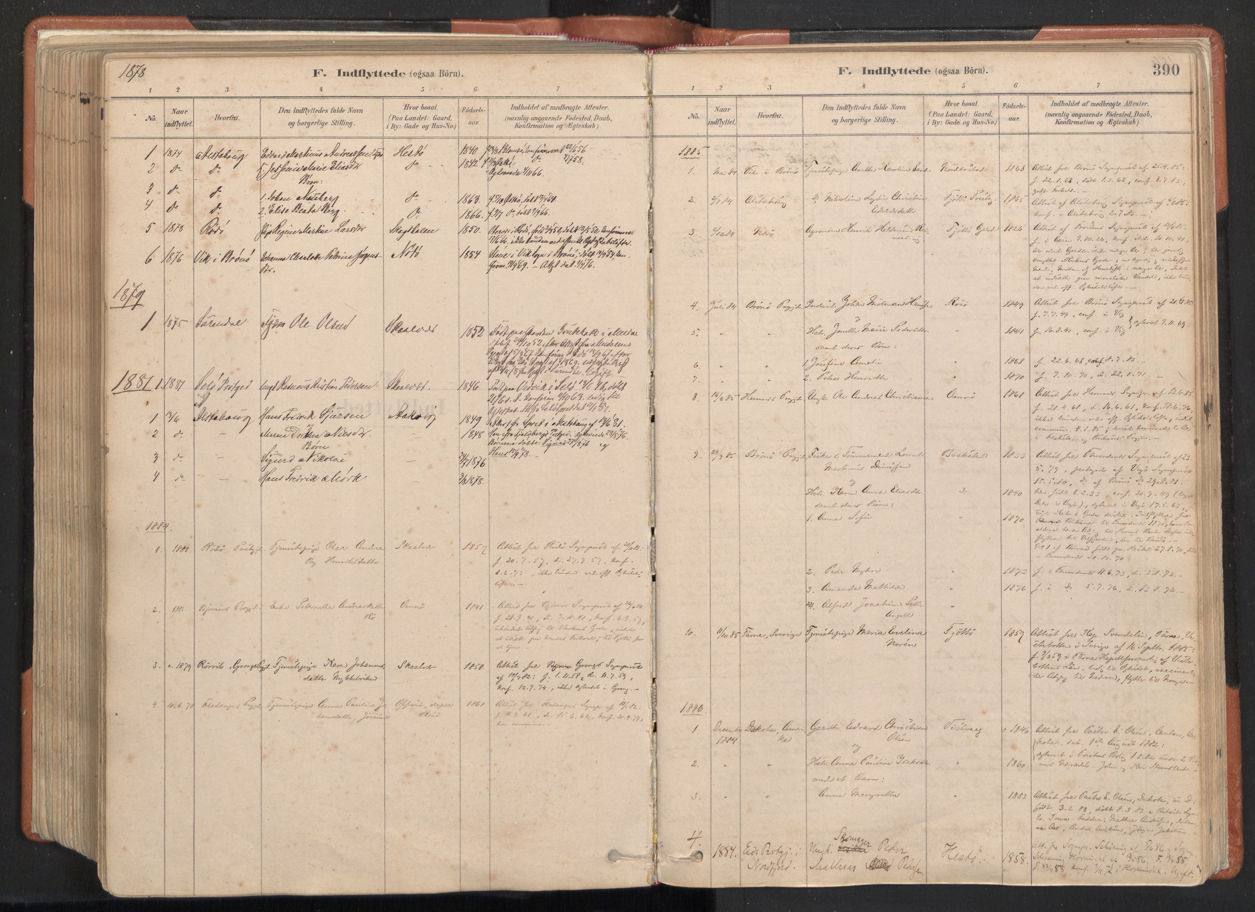 Ministerialprotokoller, klokkerbøker og fødselsregistre - Nordland, SAT/A-1459/817/L0264: Parish register (official) no. 817A04, 1878-1907, p. 390