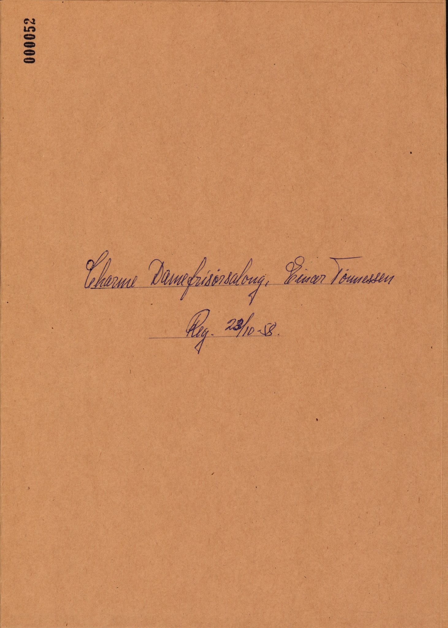 Stavanger byfogd, AV/SAST-A-101408/002/J/Jd/Jde/L0001: Registreringsmeldinger og bilag. Enkeltmannsforetak, 1-350, 1891-1967, p. 206