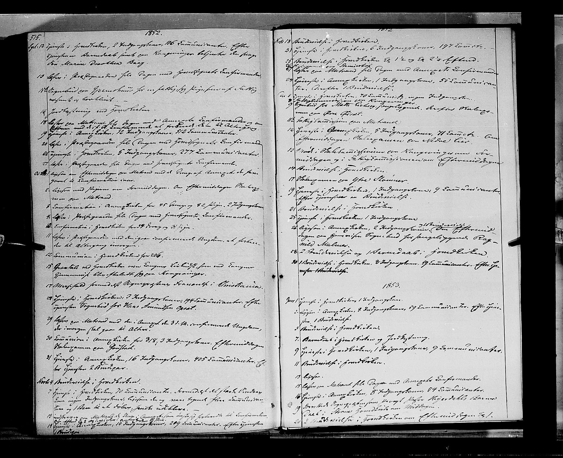 Vinger prestekontor, AV/SAH-PREST-024/H/Ha/Haa/L0009: Parish register (official) no. 9, 1847-1855, p. 515