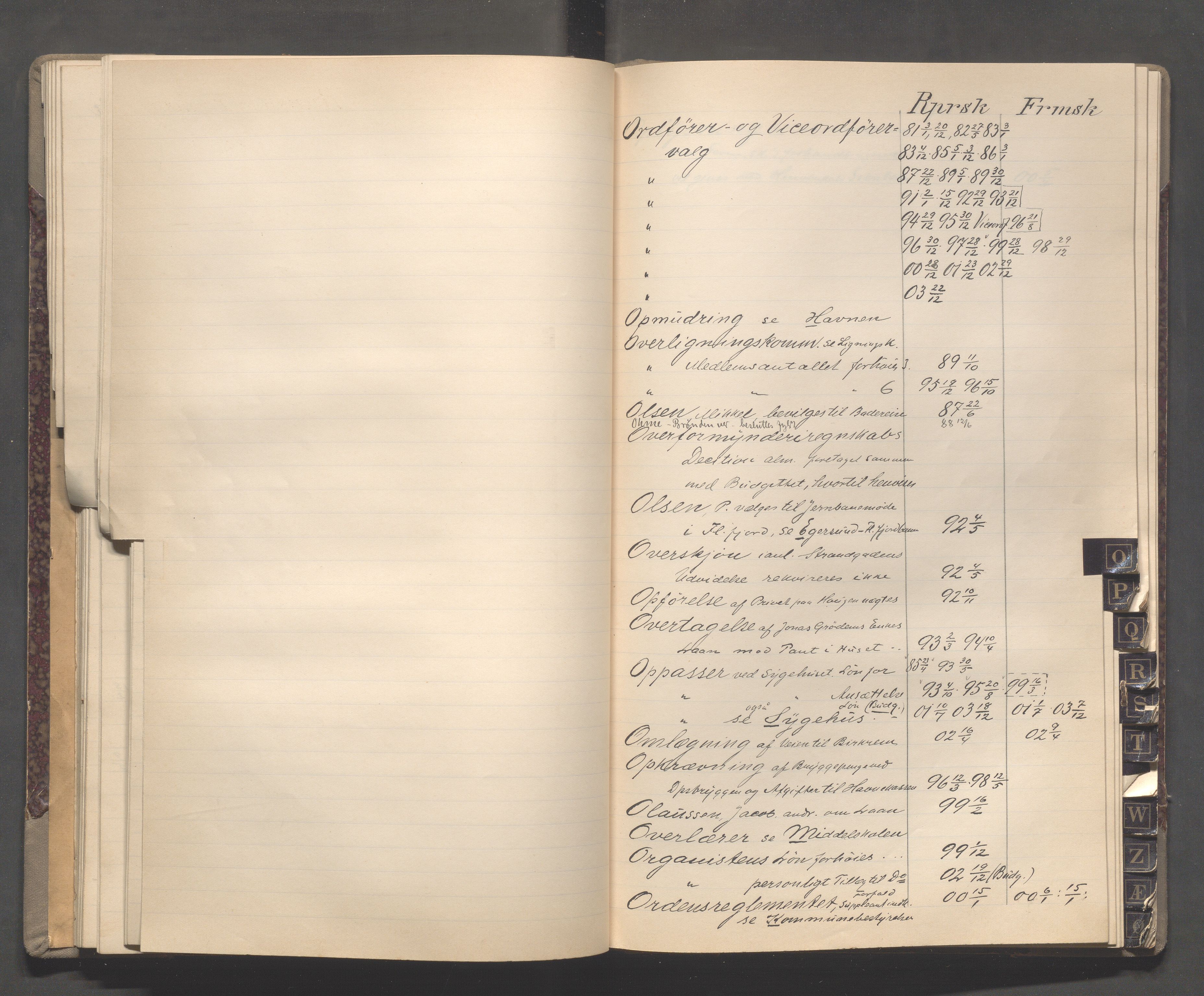 Egersund kommune (Ladested) - Formannskapet, IKAR/K-100502/C/Cb/L0001: Saksregister, 1880-1903, p. 78