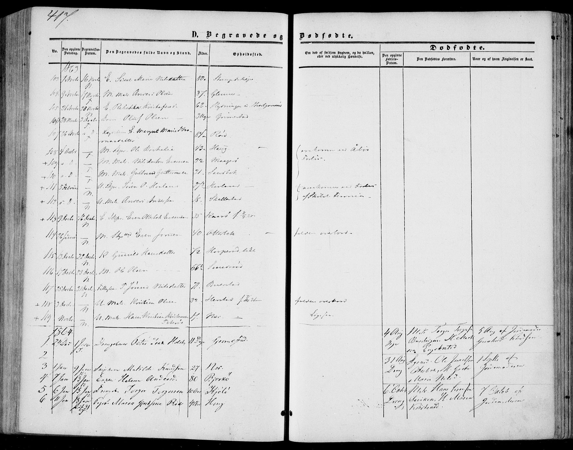 Nøtterøy kirkebøker, AV/SAKO-A-354/F/Fa/L0006: Parish register (official) no. I 6, 1852-1864, p. 417