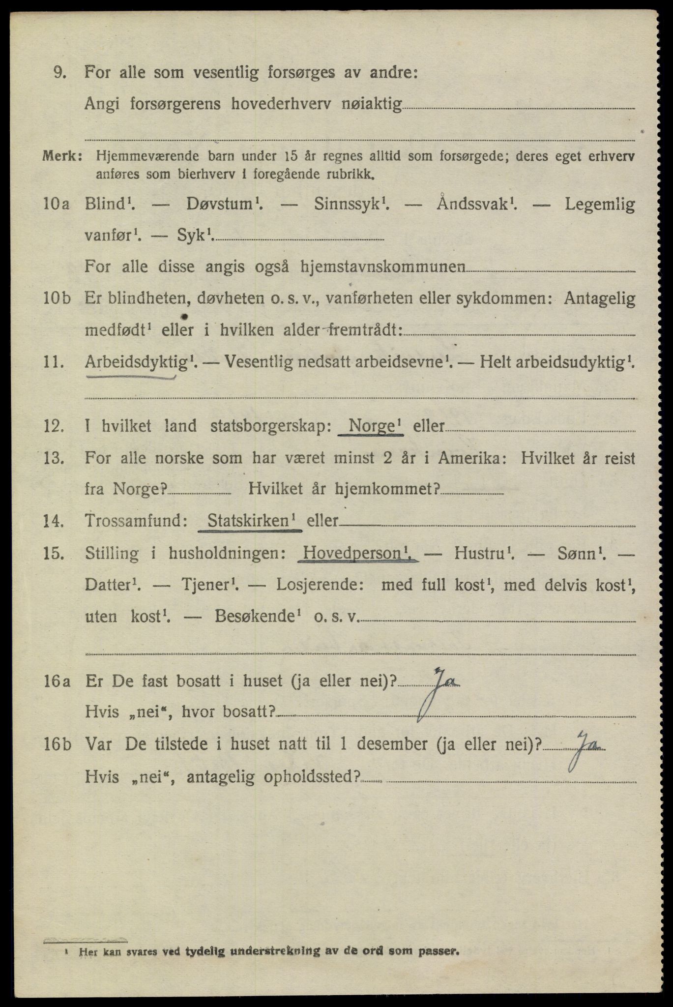 SAKO, 1920 census for Skåtøy, 1920, p. 9043