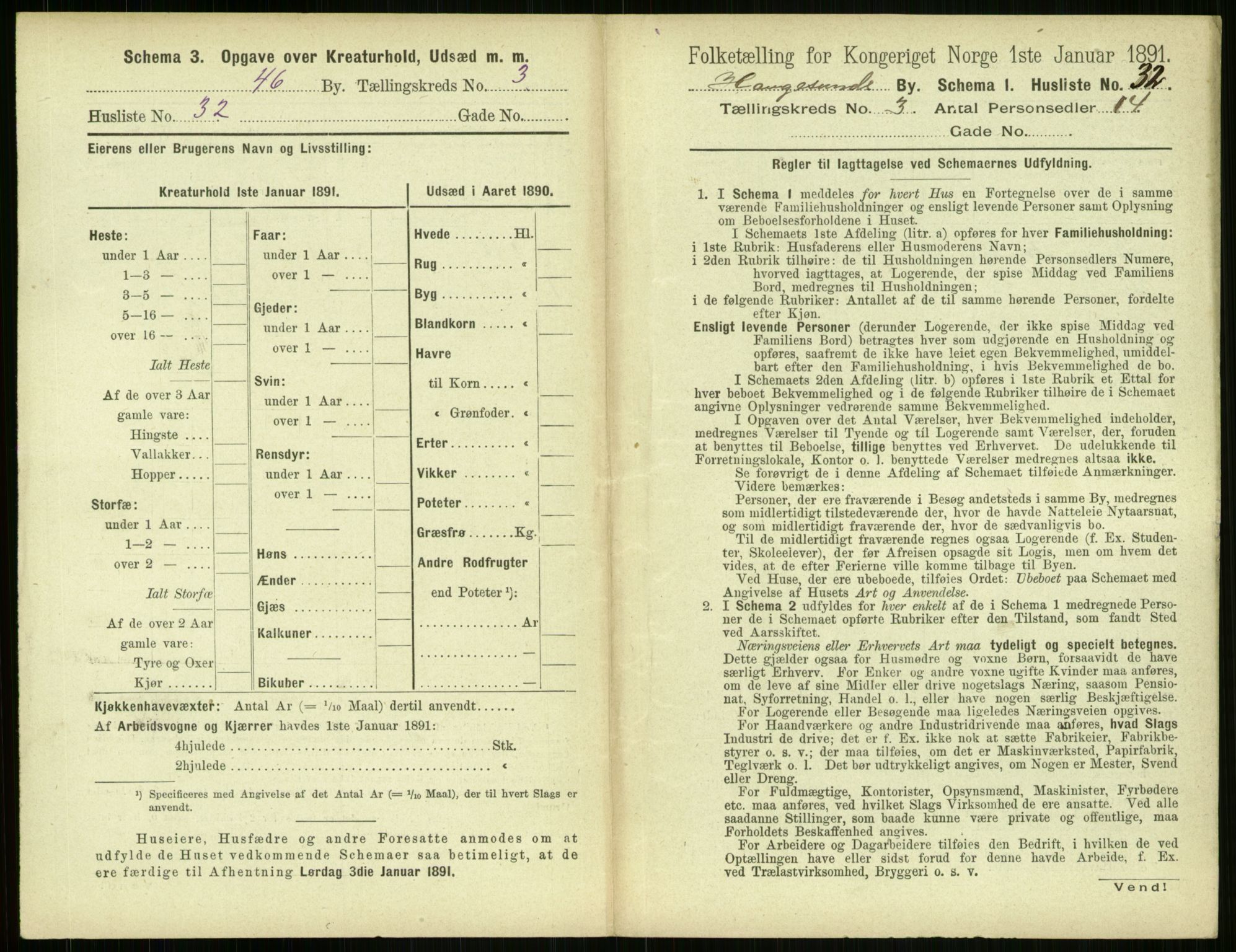 RA, 1891 census for 1106 Haugesund, 1891, p. 211