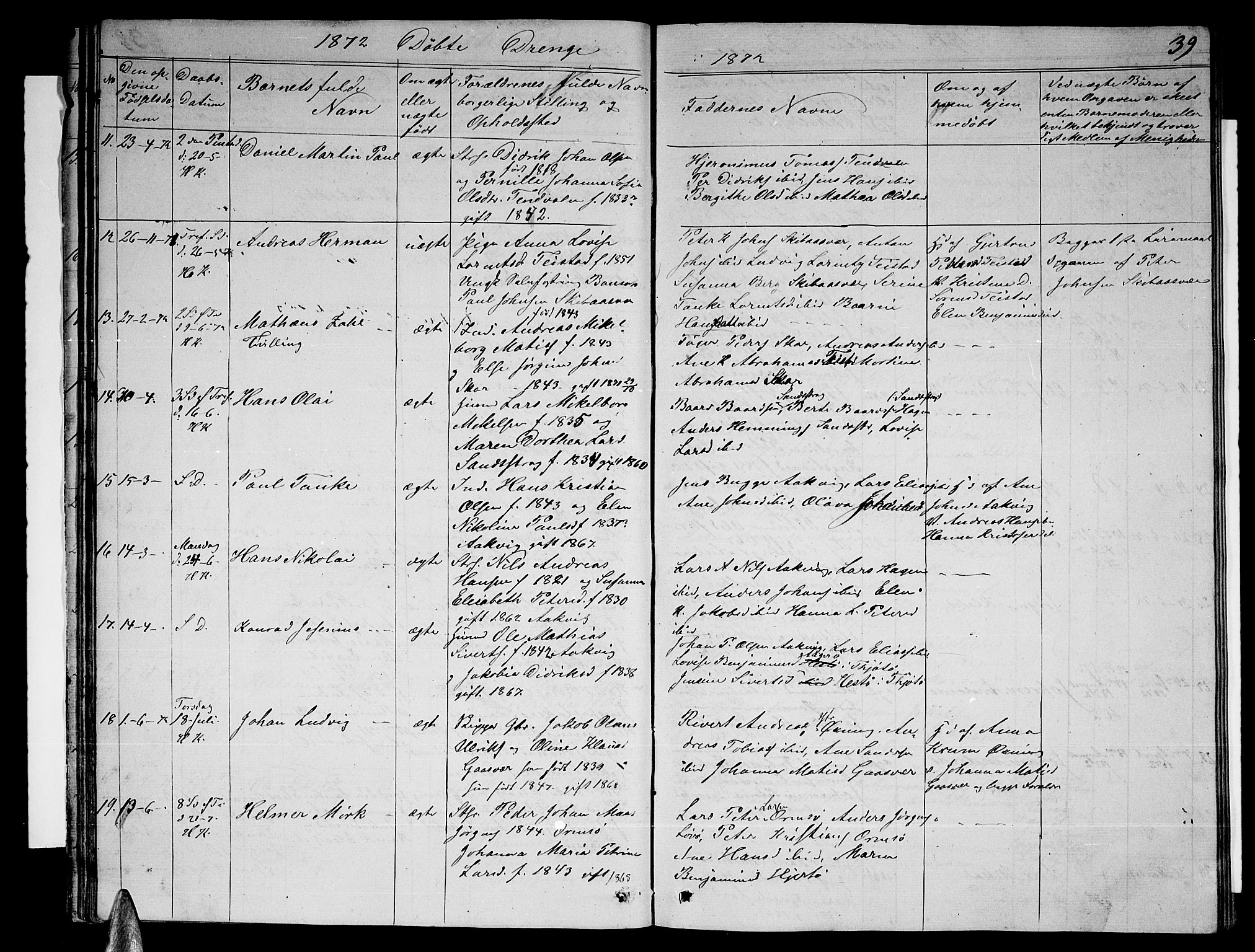 Ministerialprotokoller, klokkerbøker og fødselsregistre - Nordland, AV/SAT-A-1459/834/L0512: Parish register (copy) no. 834C03, 1862-1877, p. 40