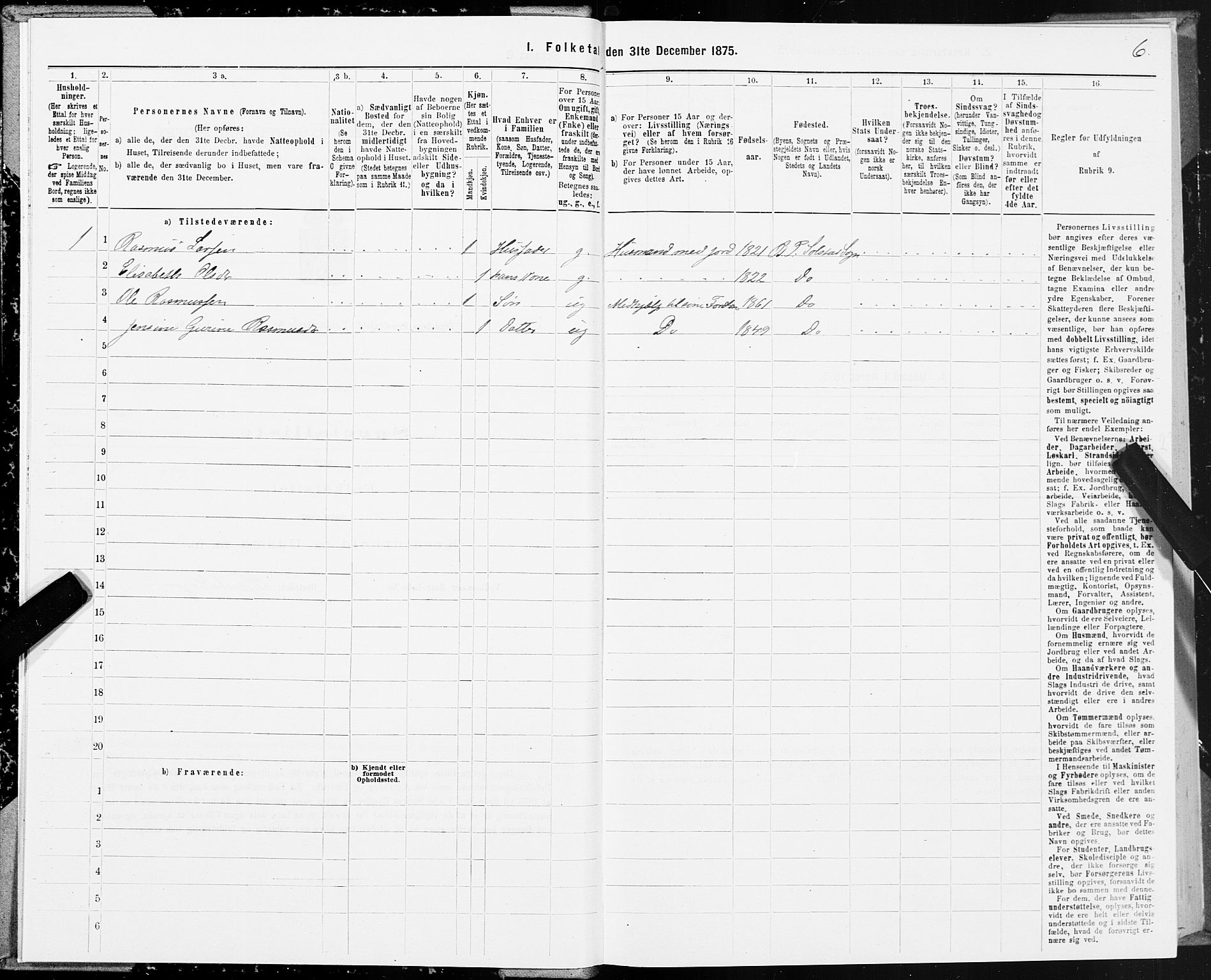 SAT, 1875 census for 1811P Bindal, 1875, p. 1006