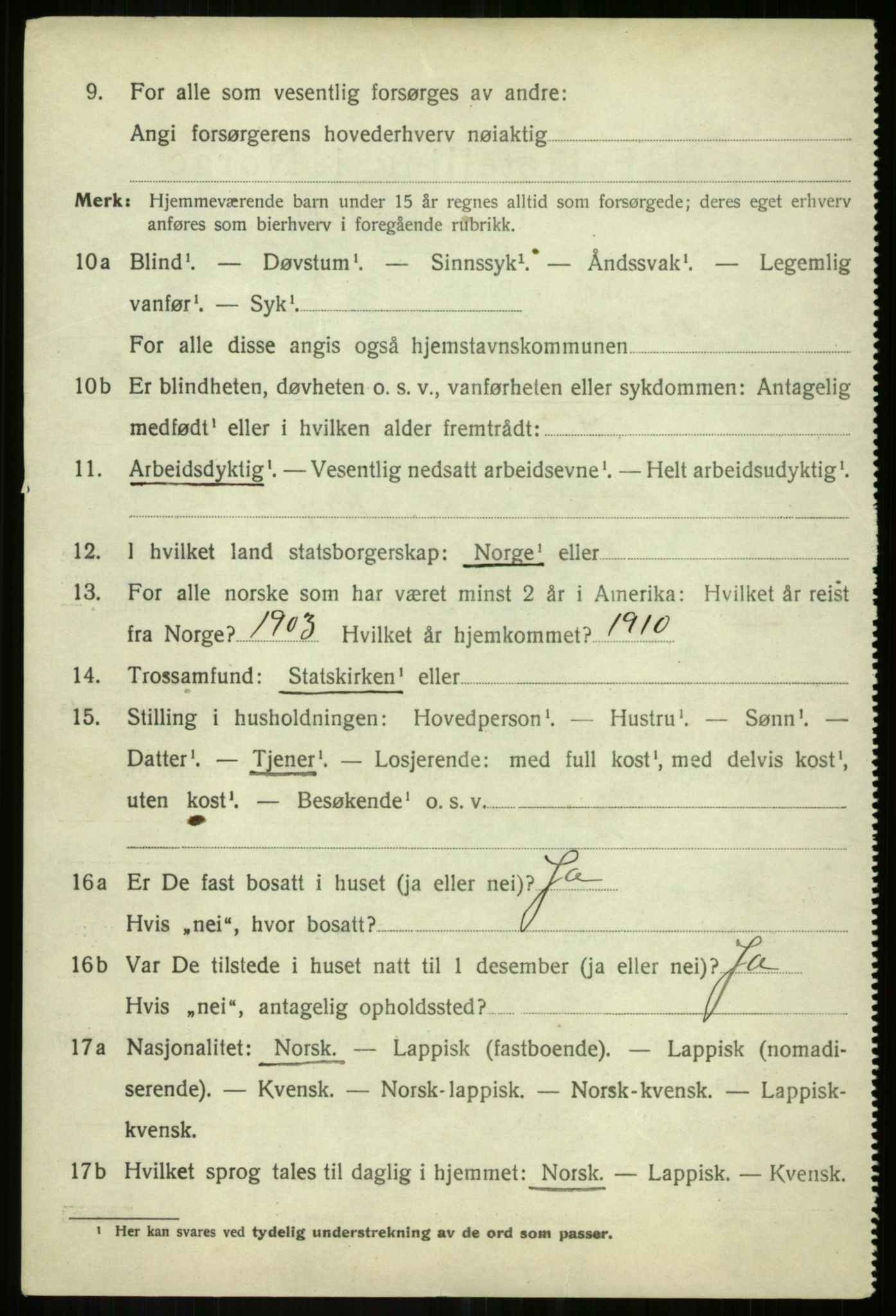 SATØ, 1920 census for Målselv, 1920, p. 6426