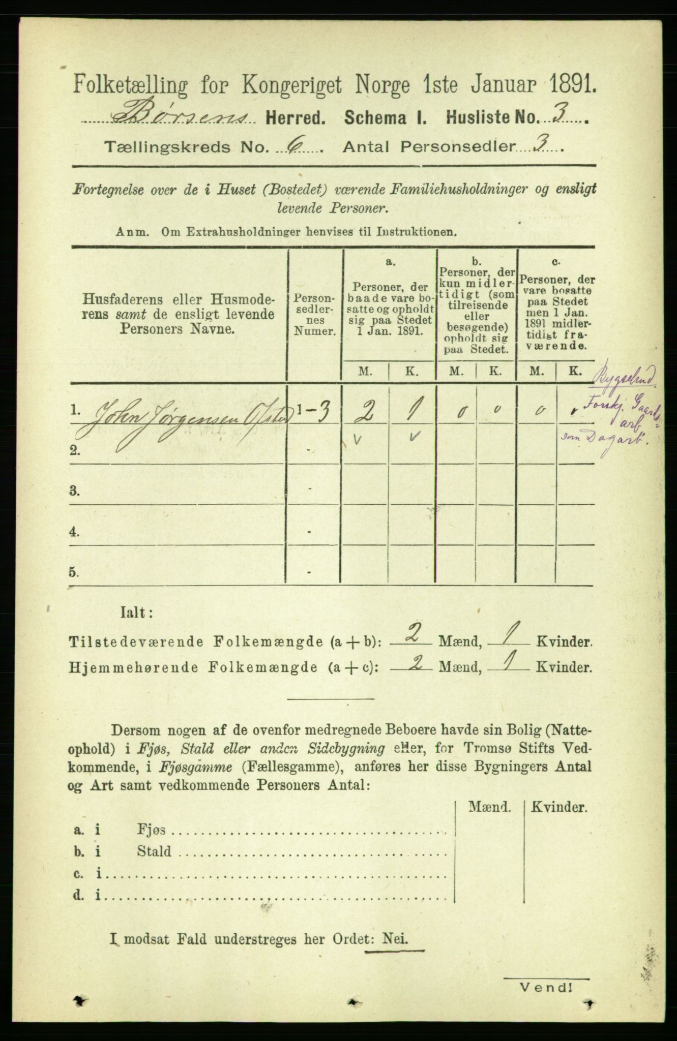 RA, 1891 census for 1658 Børsa, 1891, p. 2313