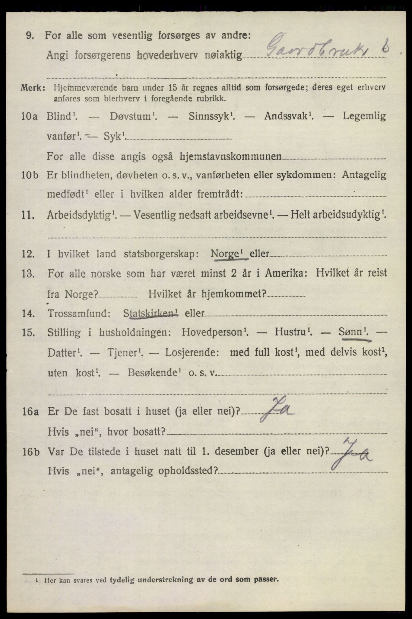 SAKO, 1920 census for Nedre Eiker, 1920, p. 9262