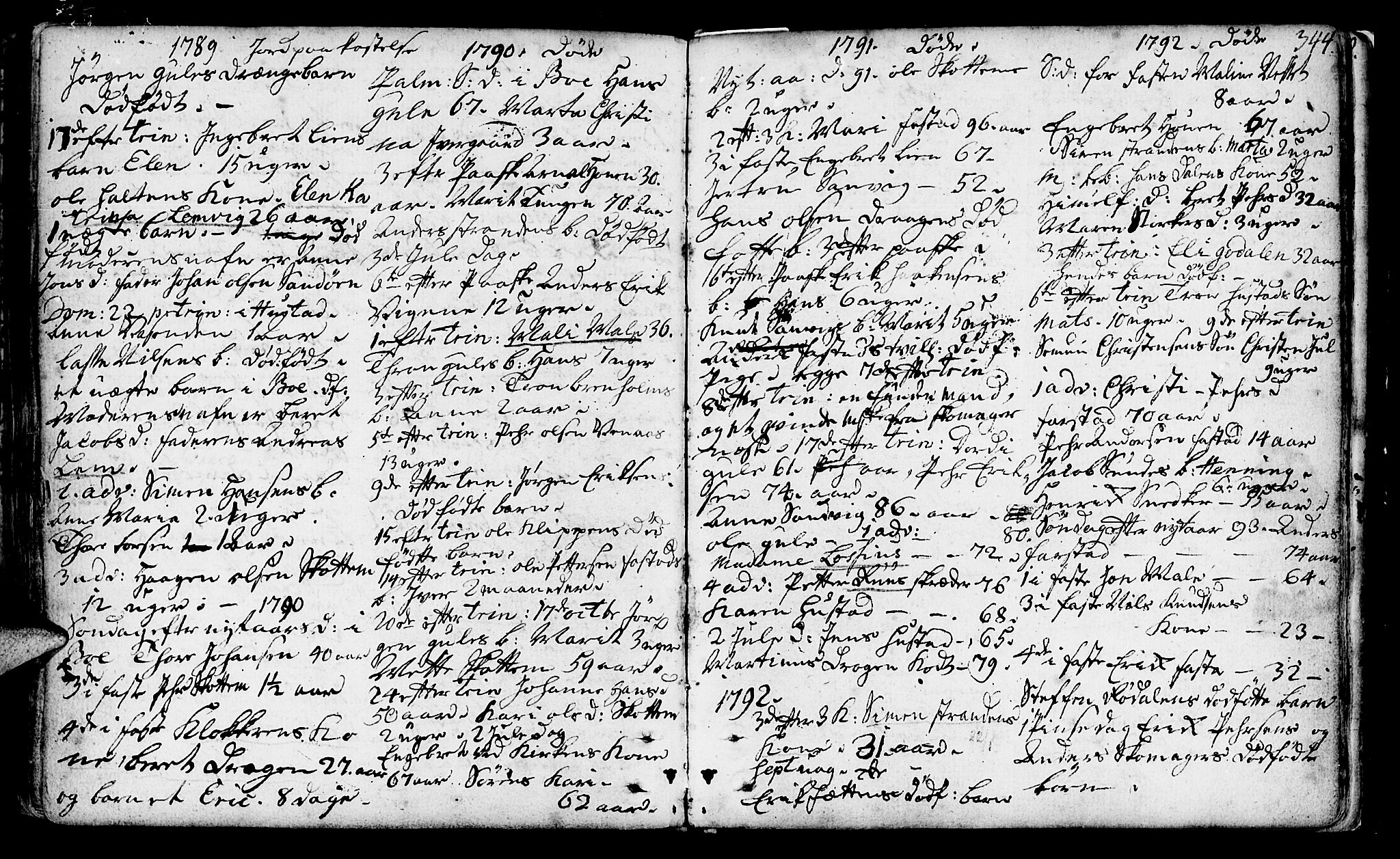 Ministerialprotokoller, klokkerbøker og fødselsregistre - Møre og Romsdal, SAT/A-1454/566/L0761: Parish register (official) no. 566A02 /1, 1767-1817, p. 344