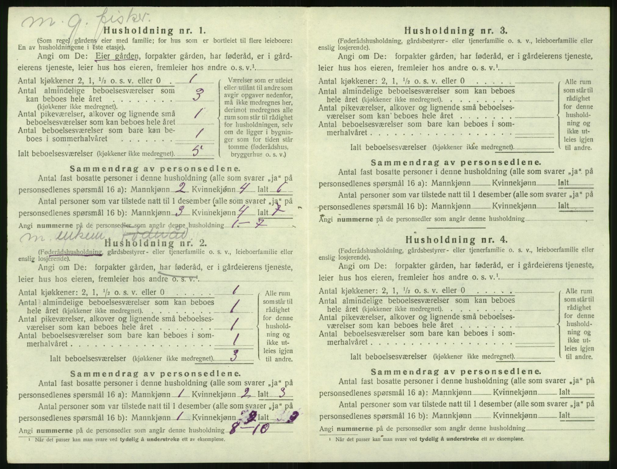 SAT, 1920 census for Herøy (MR), 1920, p. 140