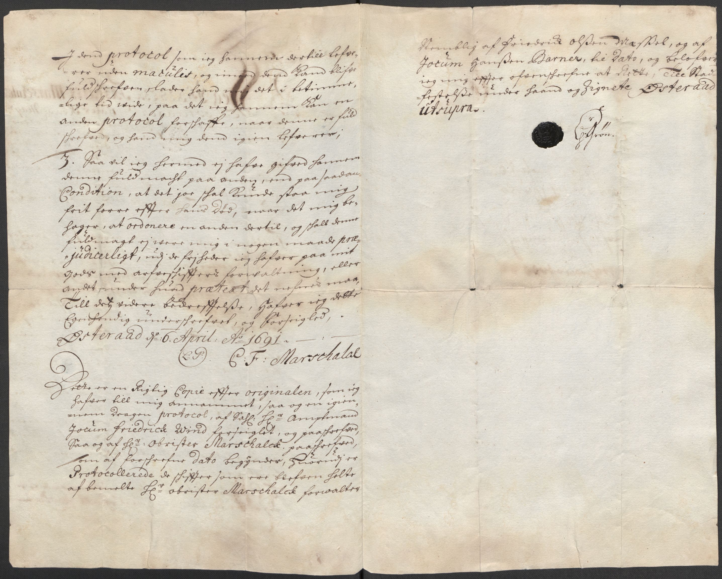 Riksarkivets diplomsamling, RA/EA-5965/F12/L0008: Pk. 8 (II), 1602-1704, p. 137