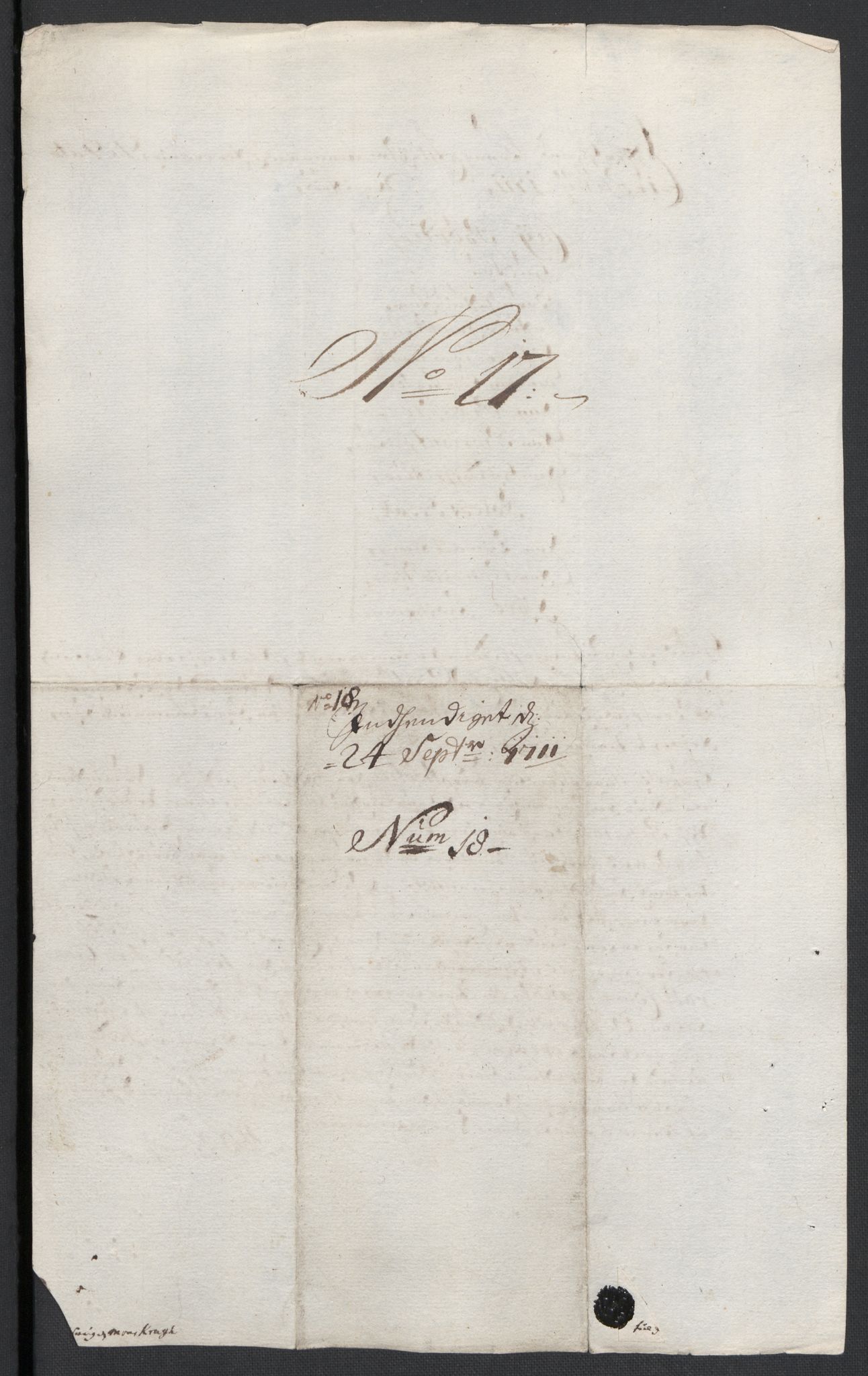 Rentekammeret inntil 1814, Reviderte regnskaper, Fogderegnskap, AV/RA-EA-4092/R36/L2120: Fogderegnskap Øvre og Nedre Telemark og Bamble, 1711, p. 204