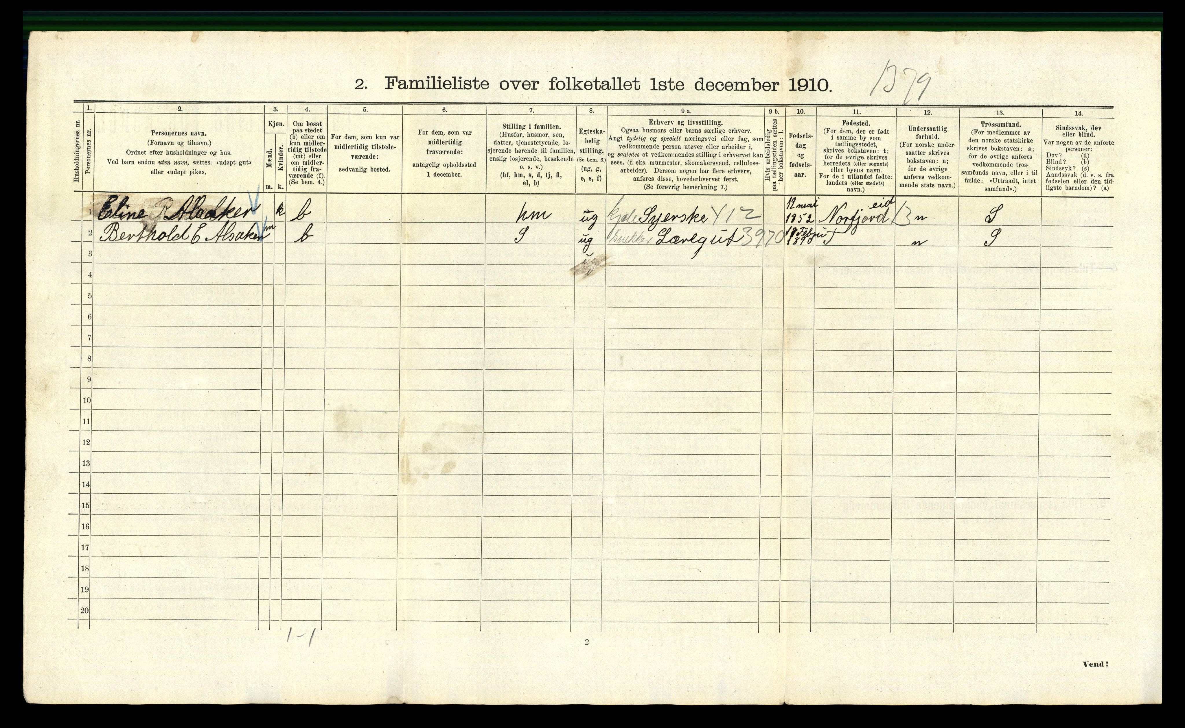 RA, 1910 census for Kristiania, 1910, p. 100376