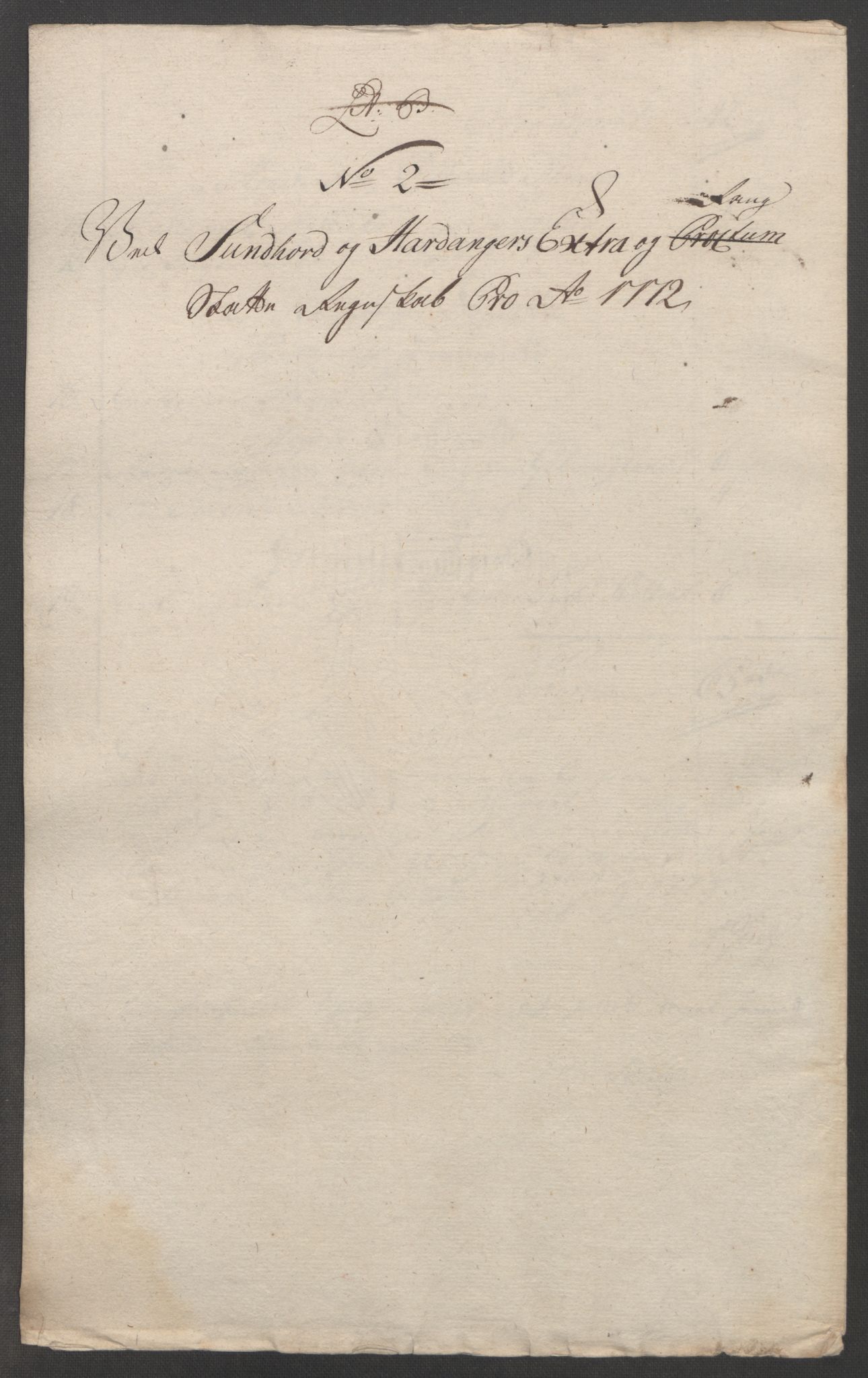 Rentekammeret inntil 1814, Reviderte regnskaper, Fogderegnskap, RA/EA-4092/R48/L3136: Ekstraskatten Sunnhordland og Hardanger, 1762-1772, p. 274