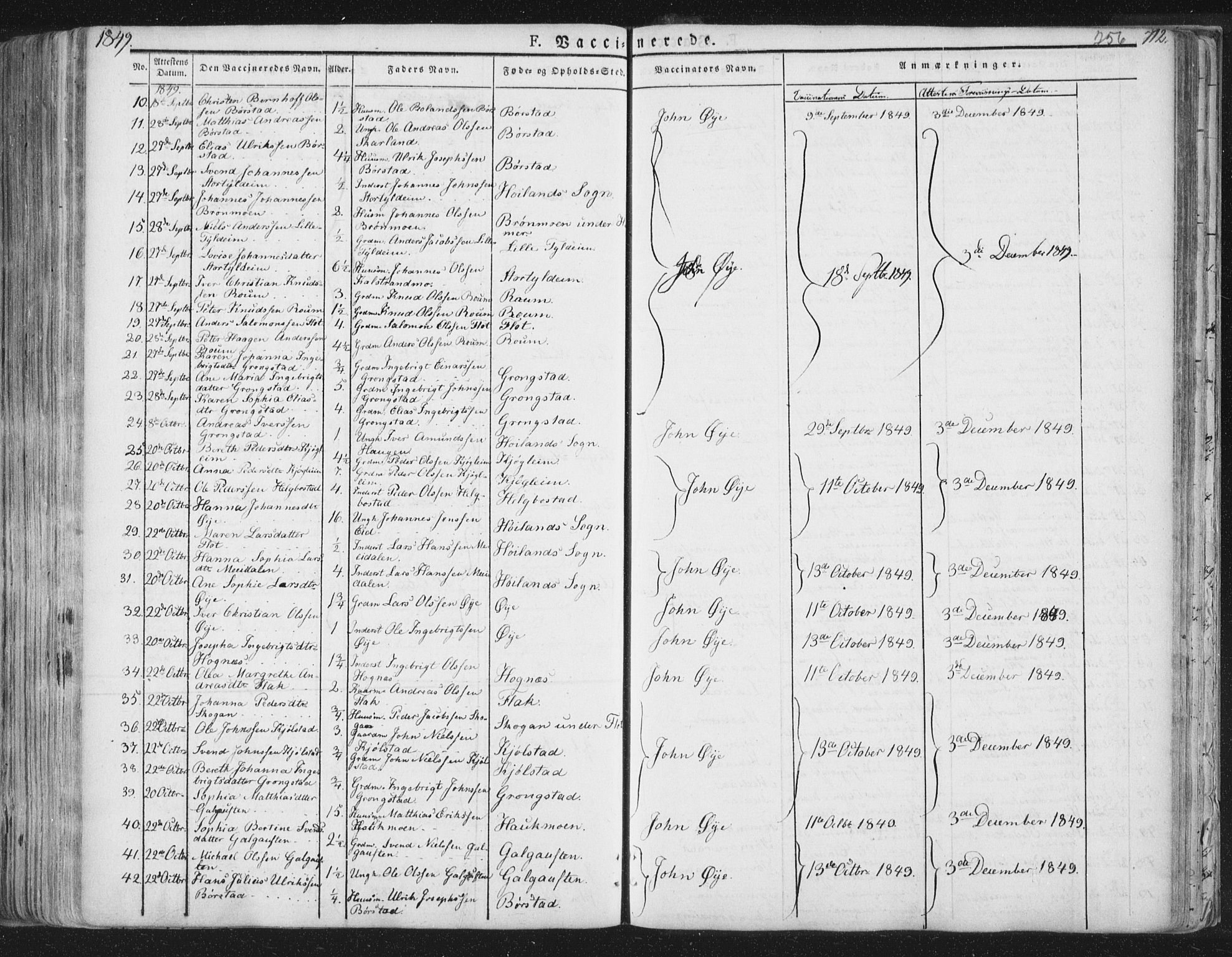 Ministerialprotokoller, klokkerbøker og fødselsregistre - Nord-Trøndelag, AV/SAT-A-1458/758/L0513: Parish register (official) no. 758A02 /1, 1839-1868, p. 256