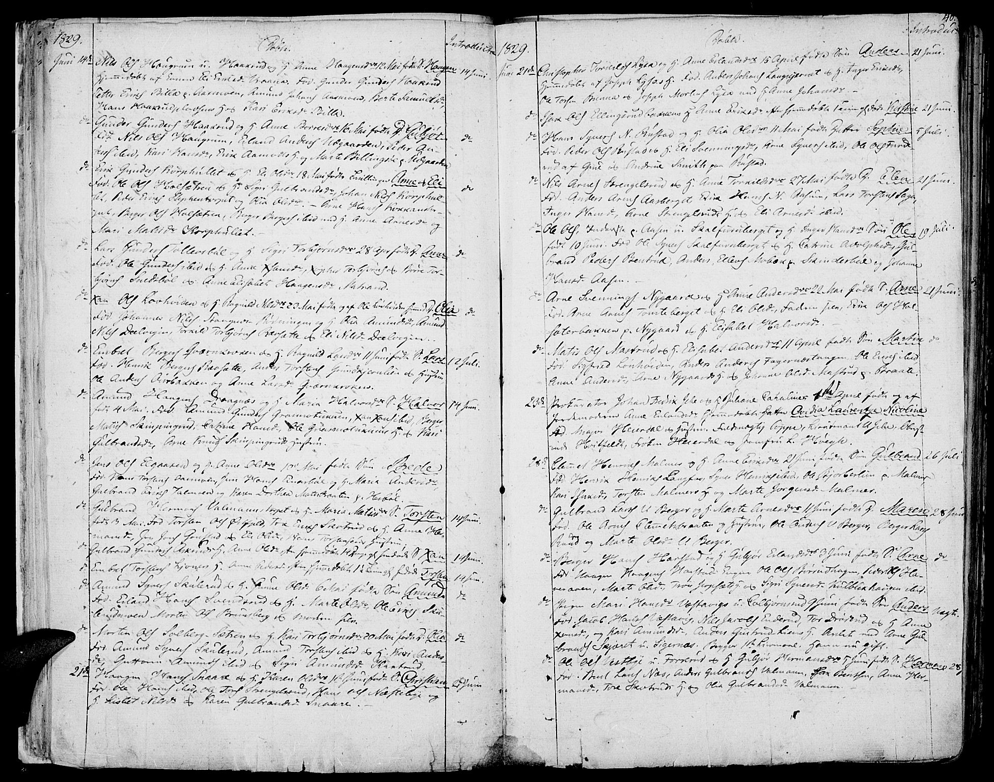 Vinger prestekontor, AV/SAH-PREST-024/H/Ha/Haa/L0007: Parish register (official) no. 7, 1826-1839, p. 40