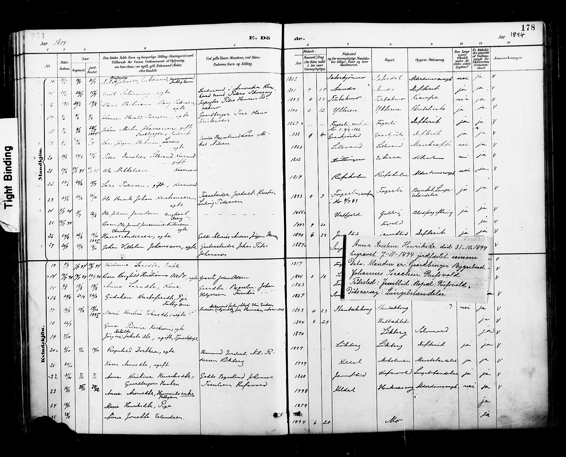 Ministerialprotokoller, klokkerbøker og fødselsregistre - Nordland, SAT/A-1459/827/L0401: Parish register (official) no. 827A13, 1887-1905