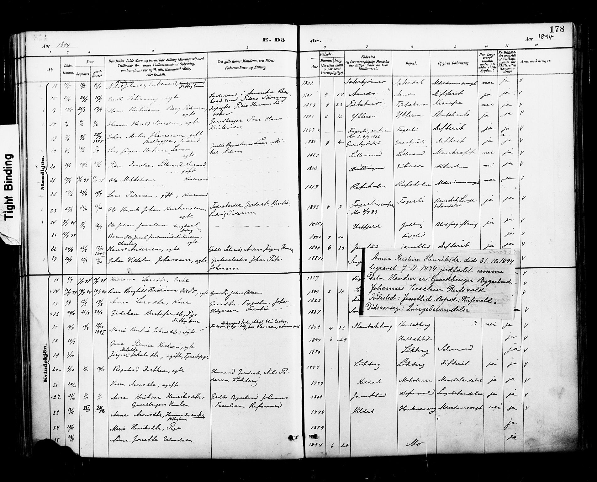 Ministerialprotokoller, klokkerbøker og fødselsregistre - Nordland, AV/SAT-A-1459/827/L0401: Parish register (official) no. 827A13, 1887-1905