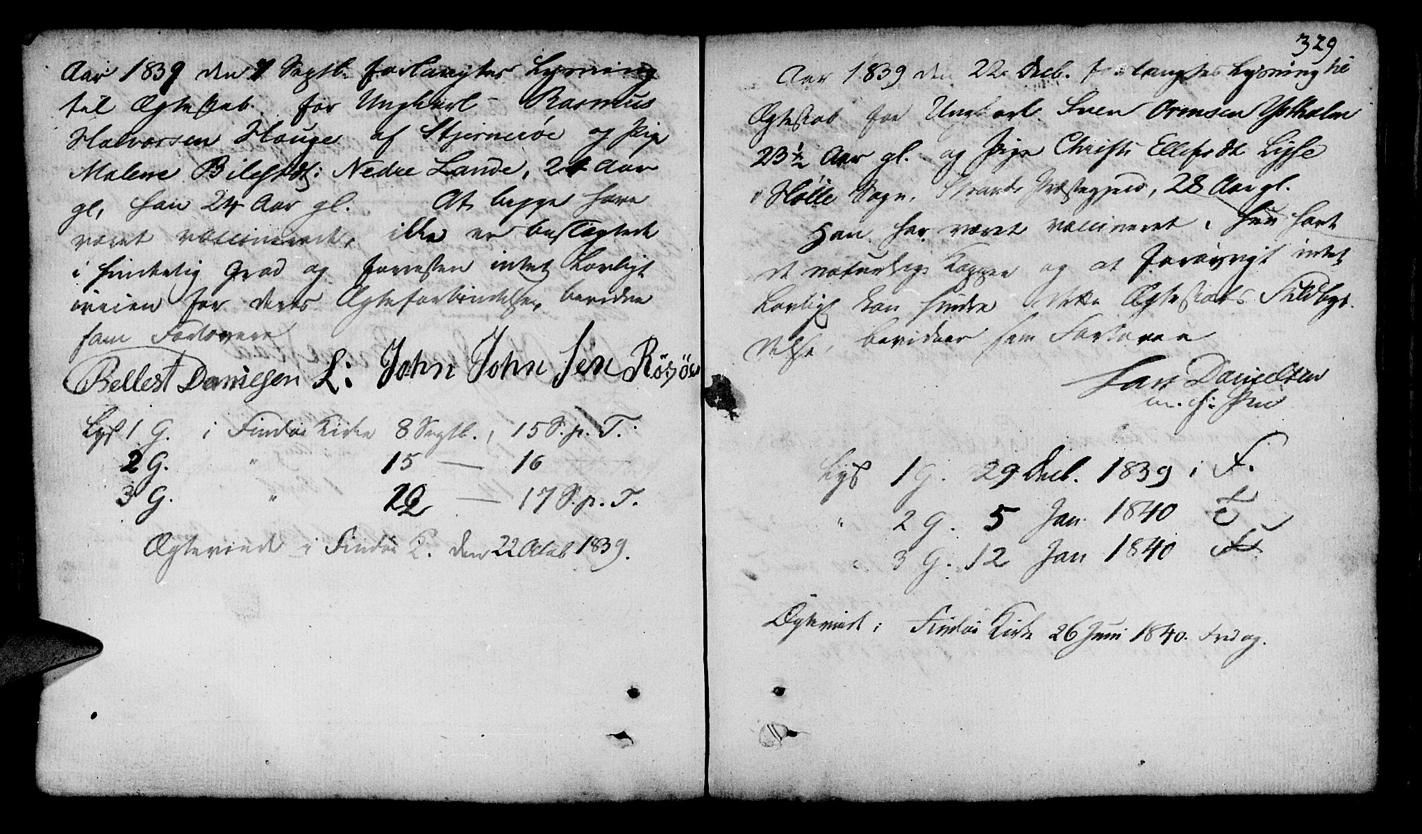 Finnøy sokneprestkontor, AV/SAST-A-101825/H/Ha/Haa/L0005: Parish register (official) no. A 5, 1773-1816, p. 329