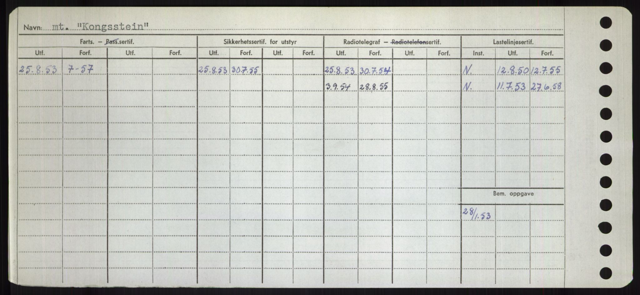 Sjøfartsdirektoratet med forløpere, Skipsmålingen, RA/S-1627/H/Hd/L0020: Fartøy, K-Kon, p. 572