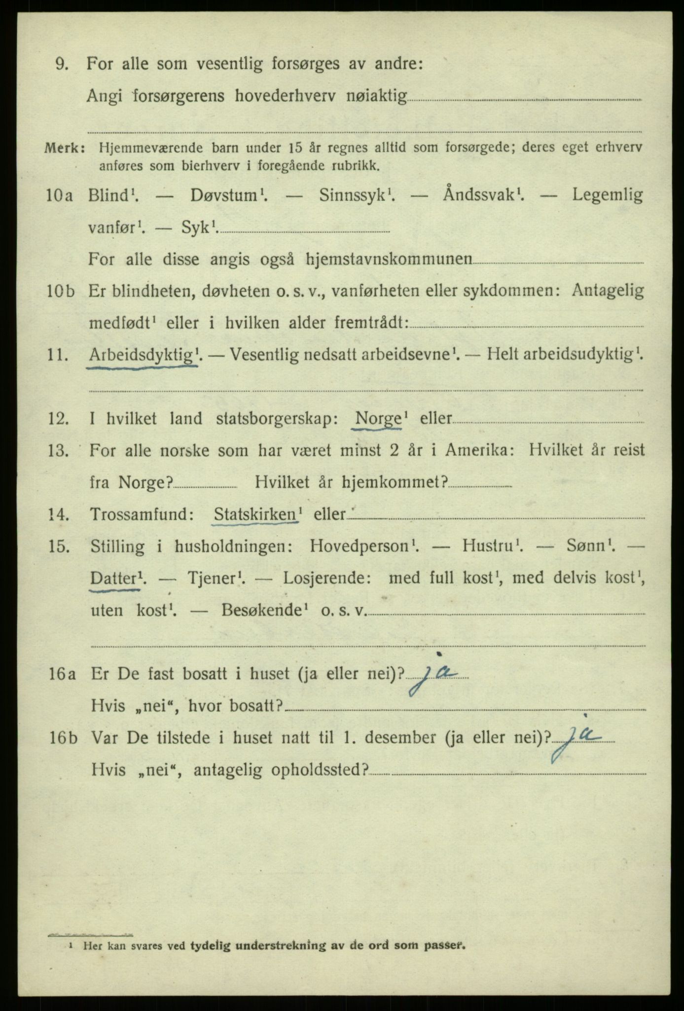 SAB, 1920 census for Lindås, 1920, p. 7548