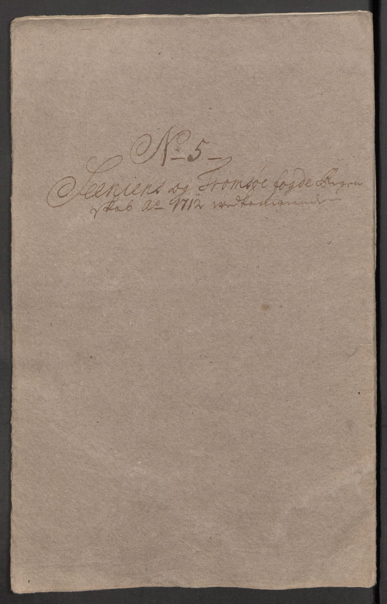 Rentekammeret inntil 1814, Reviderte regnskaper, Fogderegnskap, AV/RA-EA-4092/R68/L4758: Fogderegnskap Senja og Troms, 1711-1712, p. 333