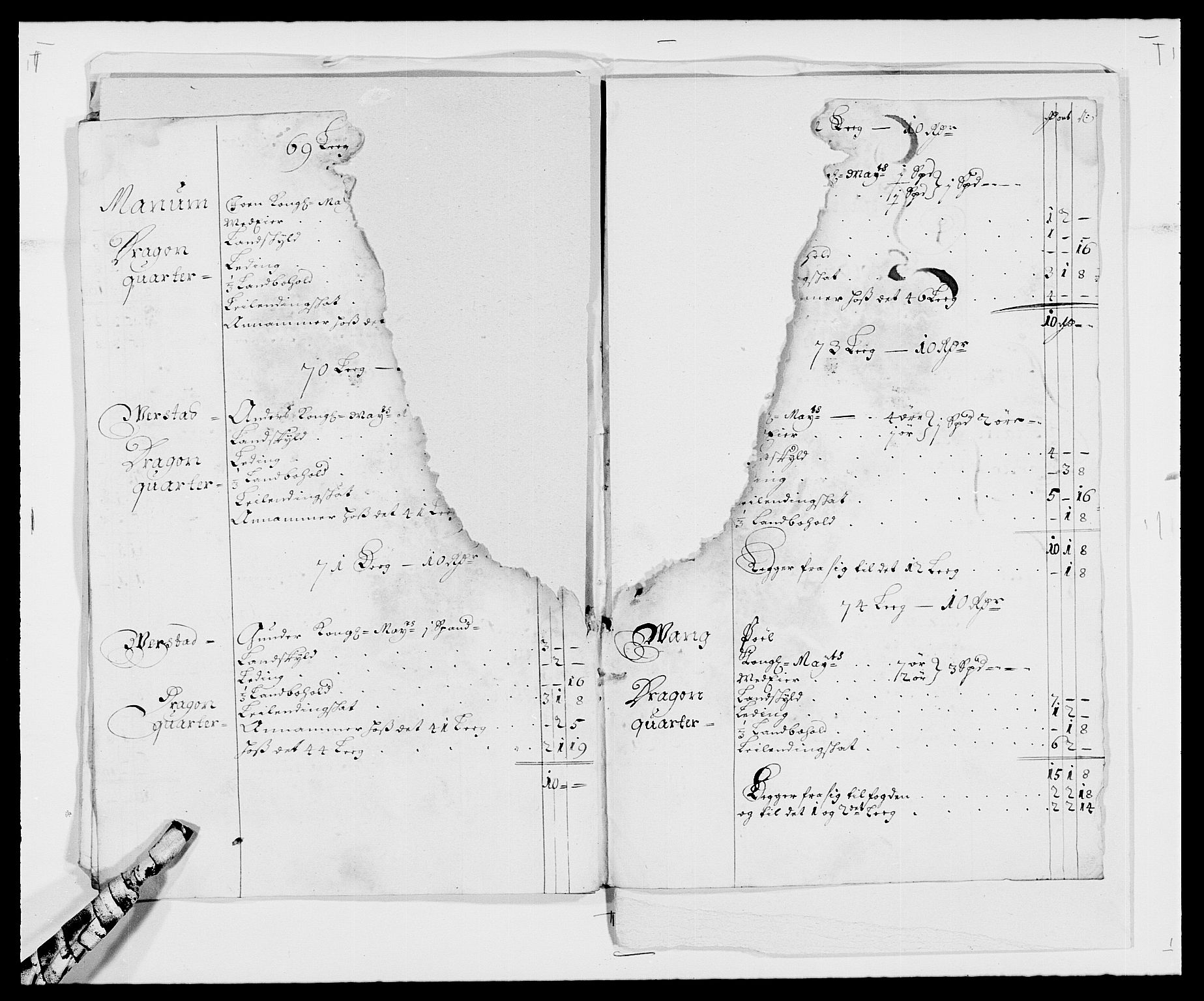 Rentekammeret inntil 1814, Reviderte regnskaper, Fogderegnskap, AV/RA-EA-4092/R63/L4306: Fogderegnskap Inderøy, 1687-1689, p. 105