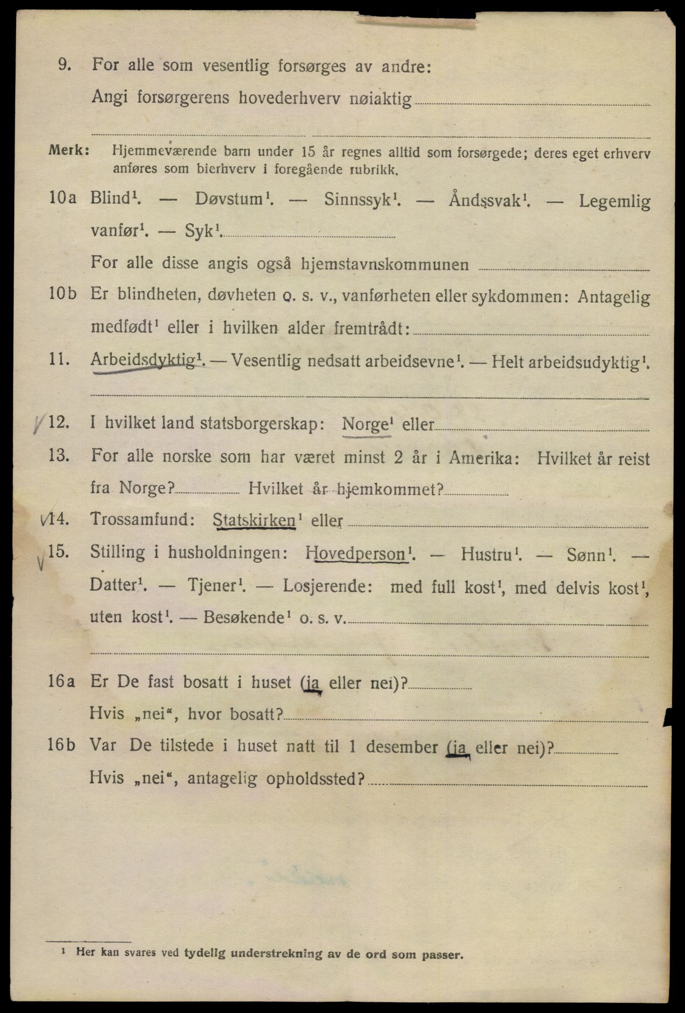 SAO, 1920 census for Kristiania, 1920, p. 247496