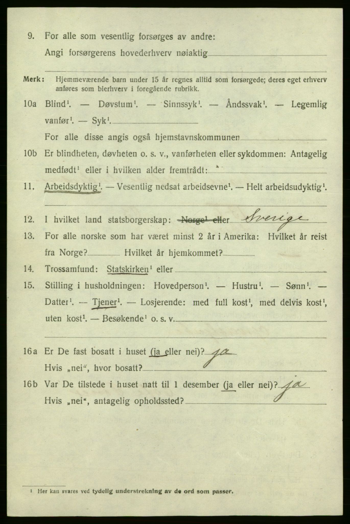 SAO, 1920 census for Fredrikshald, 1920, p. 11344