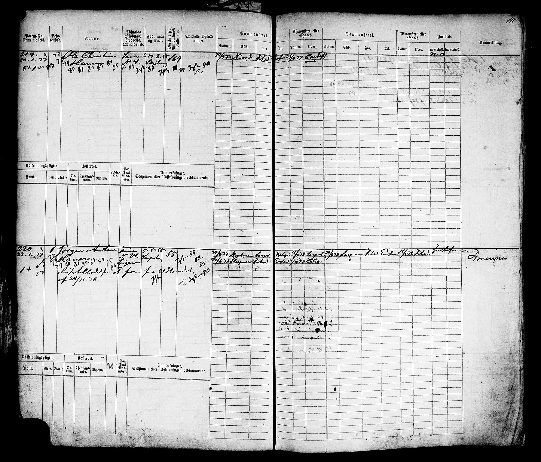 Sarpsborg mønstringskontor, AV/SAO-A-10569c/F/Fc/Fcb/L0004: Hovedrulle, 1868-1881, p. 113